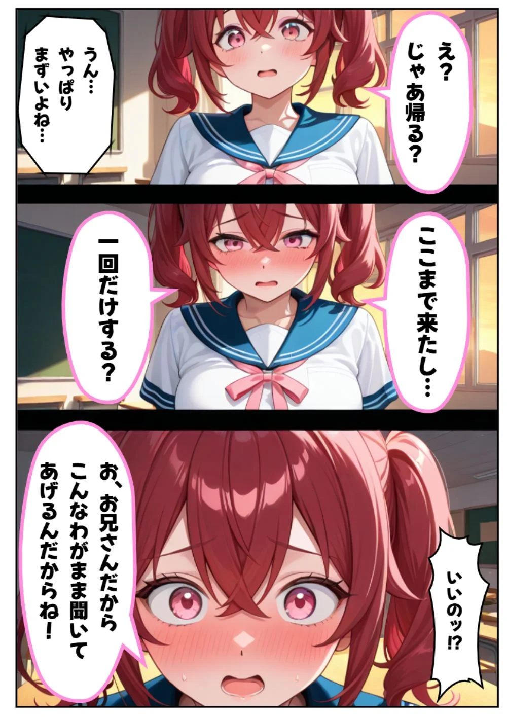 私の顔でイッちゃえ！あなたの精子が主役？誰に顔射する？ アイドル・お姉さん・ハーレム サンプル11ページ目(推しガール)