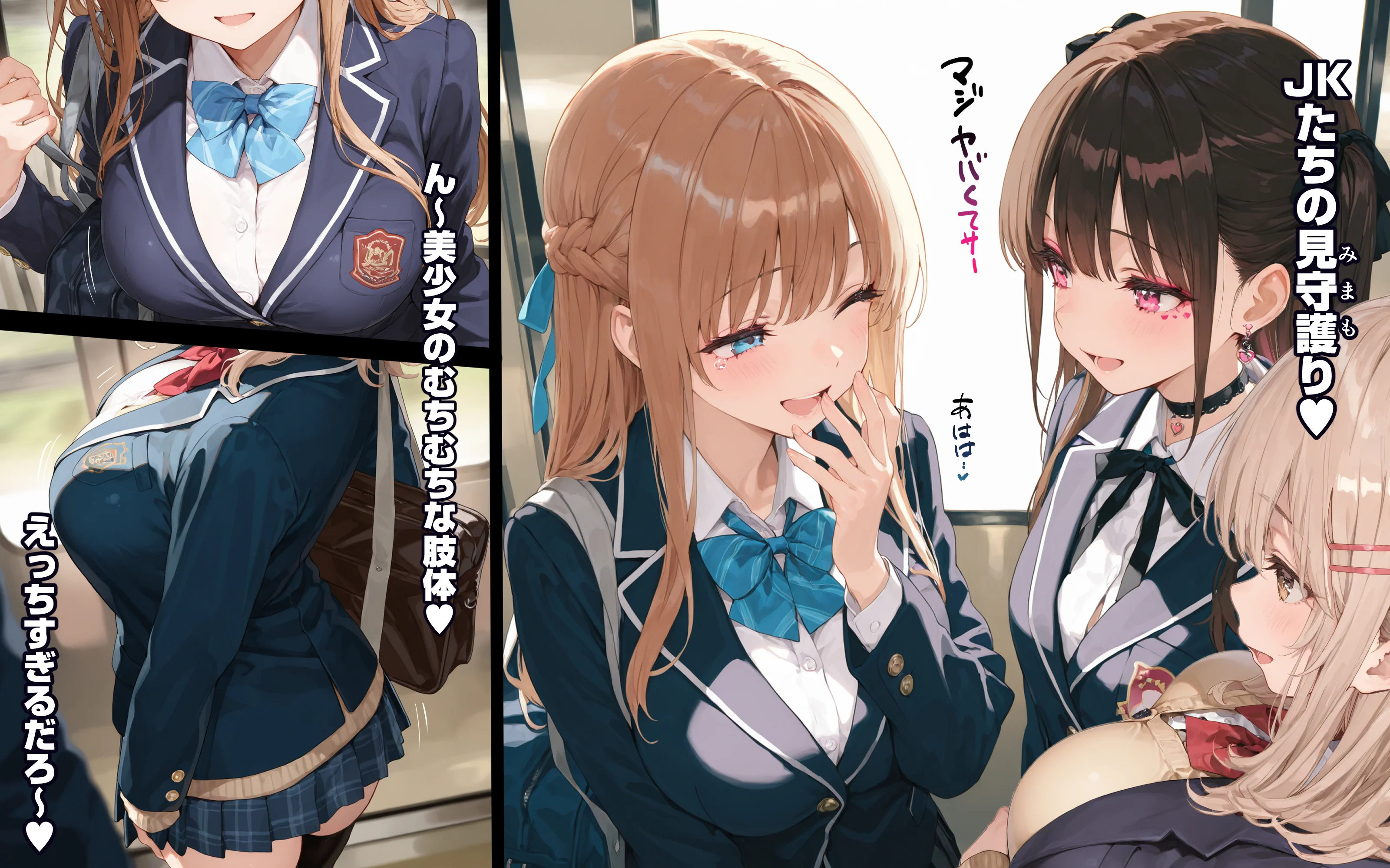 2年H組裏JKフーゾクやってま〜す☆【えちえち学園 愛乳祭】 制服・処女・お嬢様・令嬢 サンプル6ページ目（EchicalH）