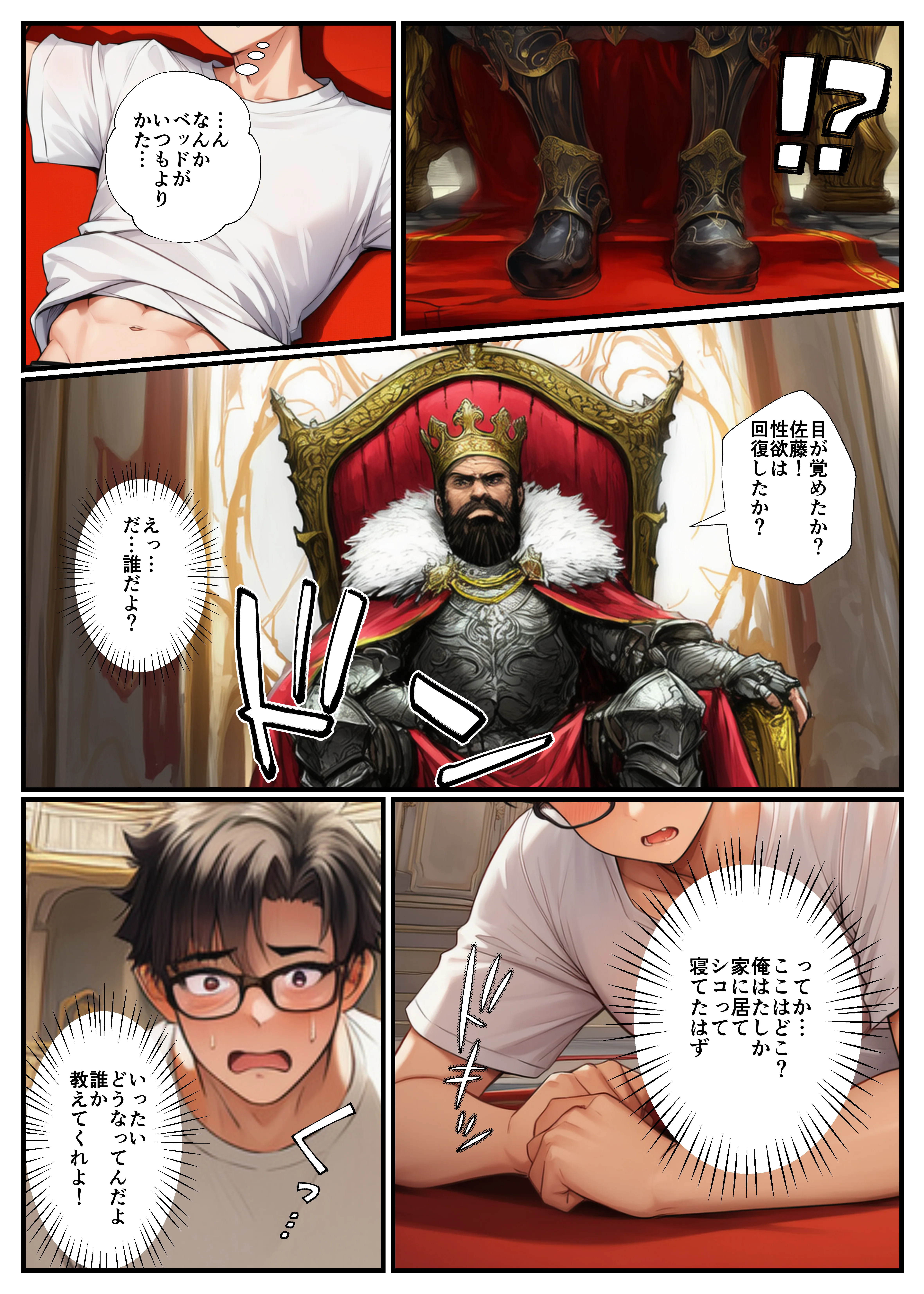 転生した俺がSAOの美女とハーレムセックスした件 オナニー・ハーレム・ファンタジー サンプル3ページ目(イッキ)