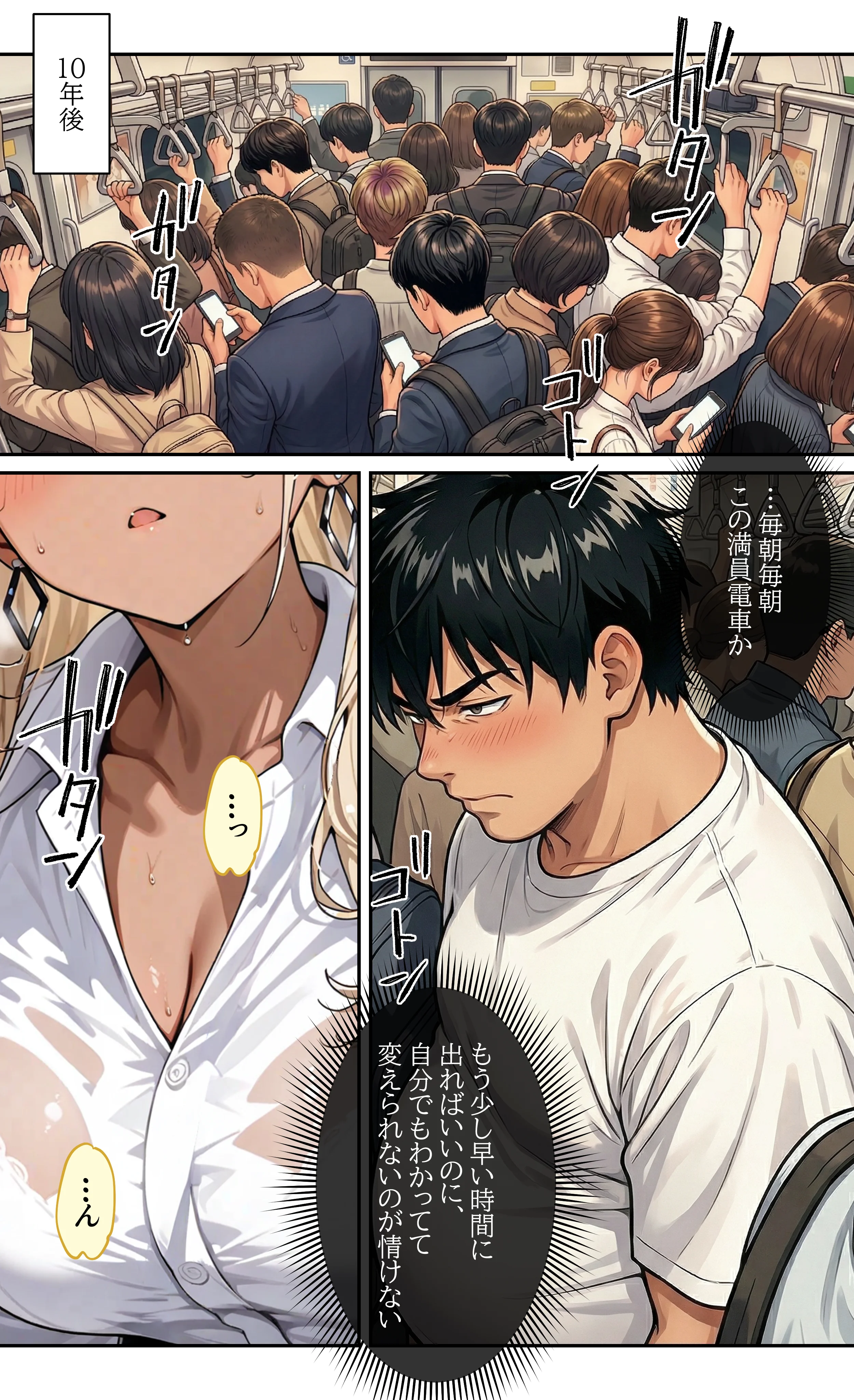 街中のギャル掃除屋になろうと決意した話 アヘ顔・お姉さん・ギャル サンプル11ページ目(モコヤツ)