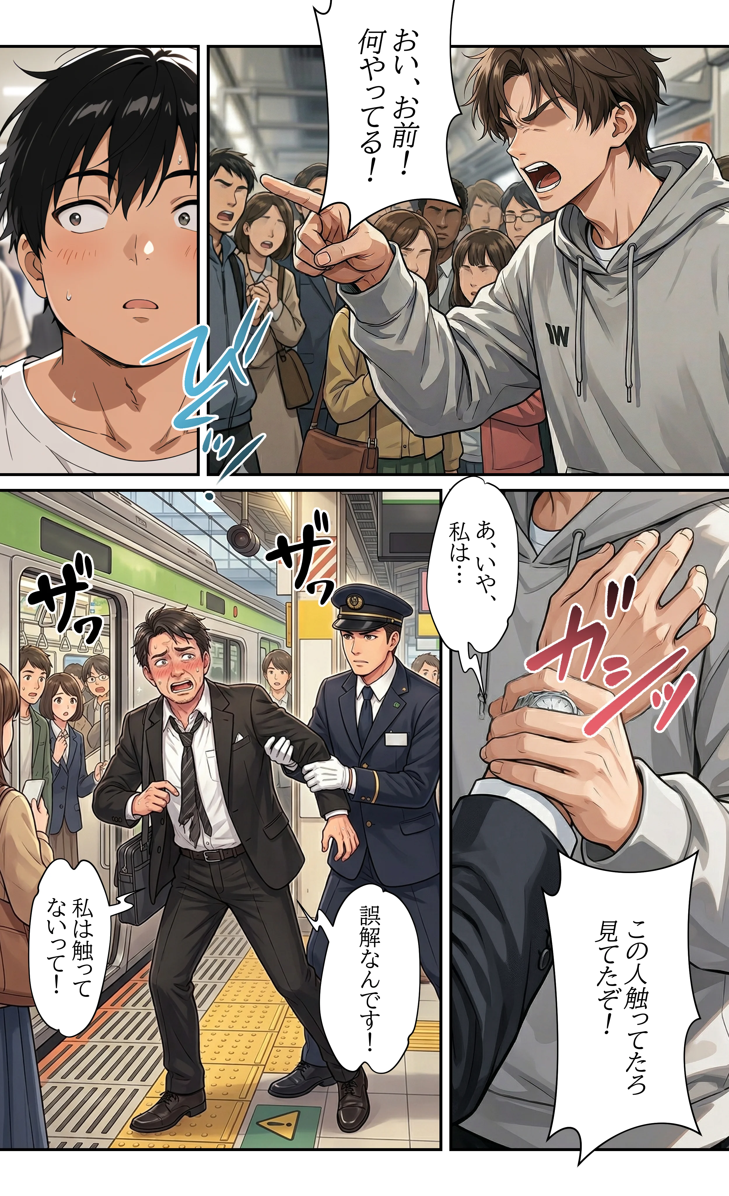 街中のギャル掃除屋になろうと決意した話 アヘ顔・お姉さん・ギャル サンプル14ページ目(モコヤツ)