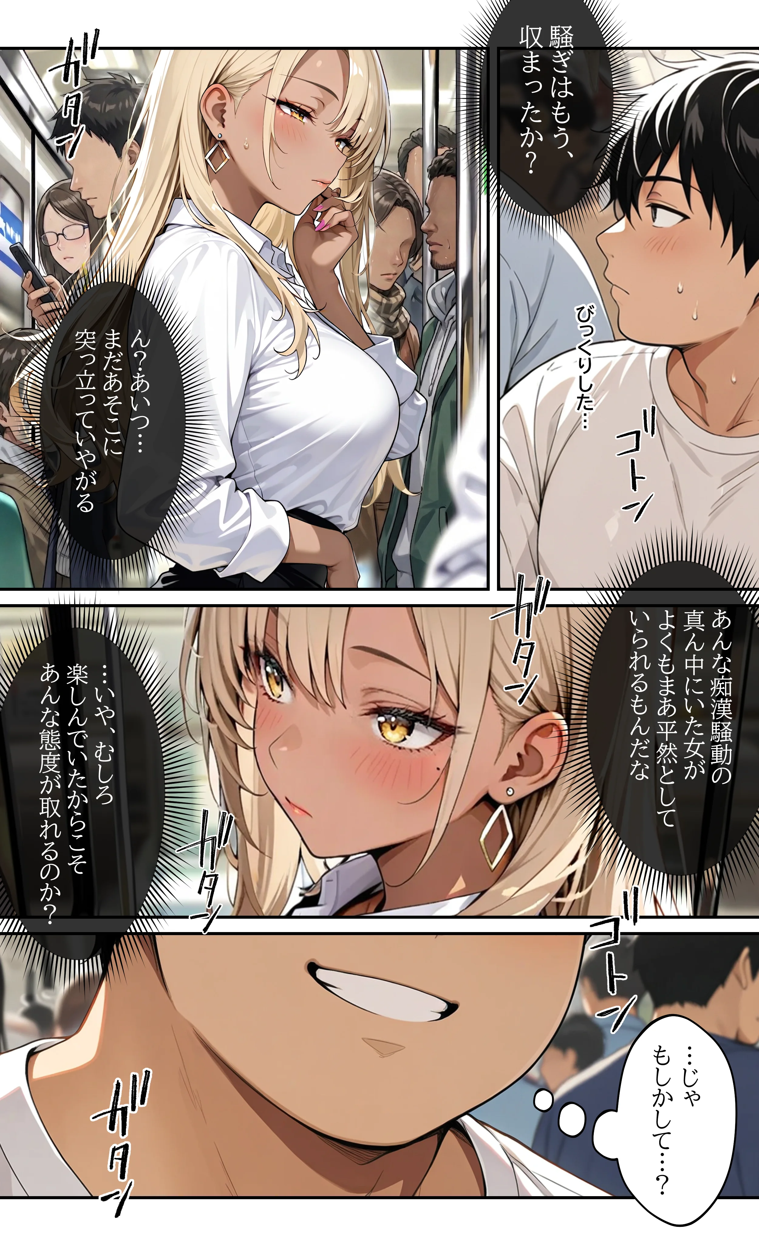 街中のギャル掃除屋になろうと決意した話 アヘ顔・お姉さん・ギャル サンプル15ページ目(モコヤツ)