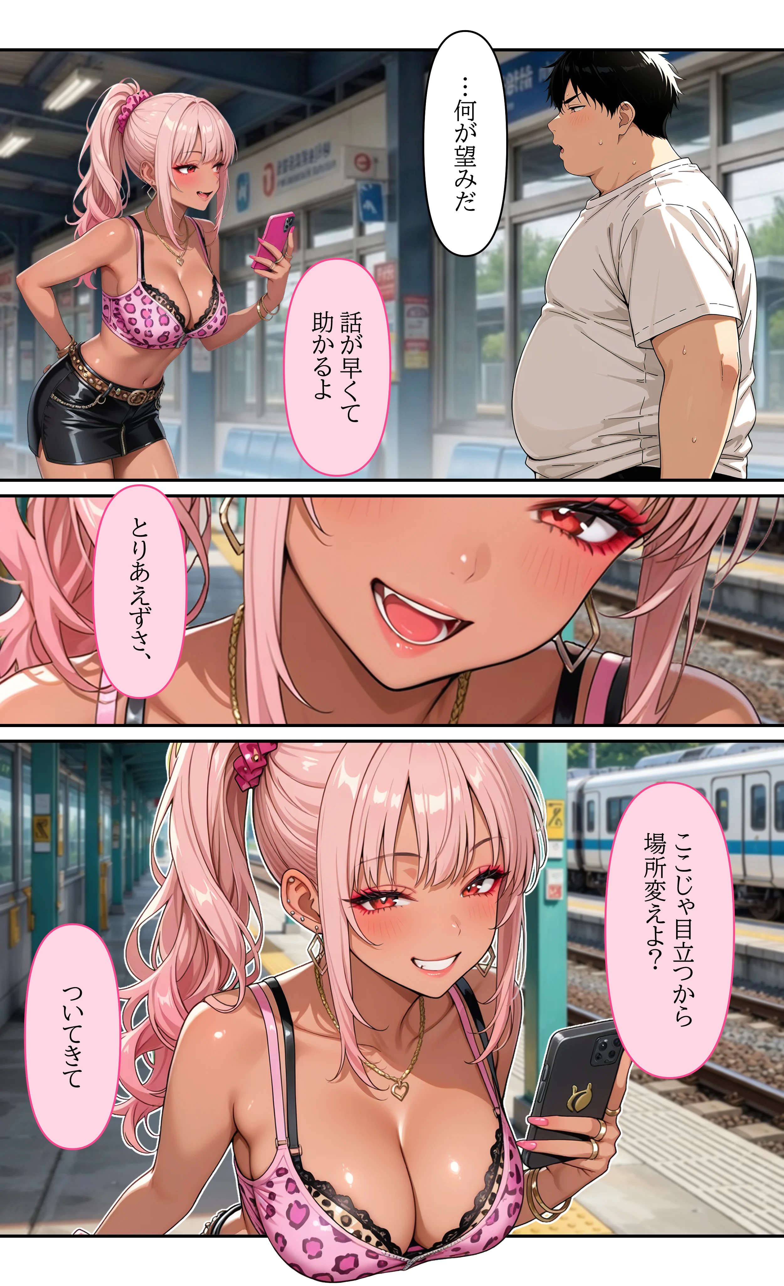 街中のギャル掃除屋になろうと決意した話 アヘ顔・お姉さん・ギャル サンプル26ページ目(モコヤツ)