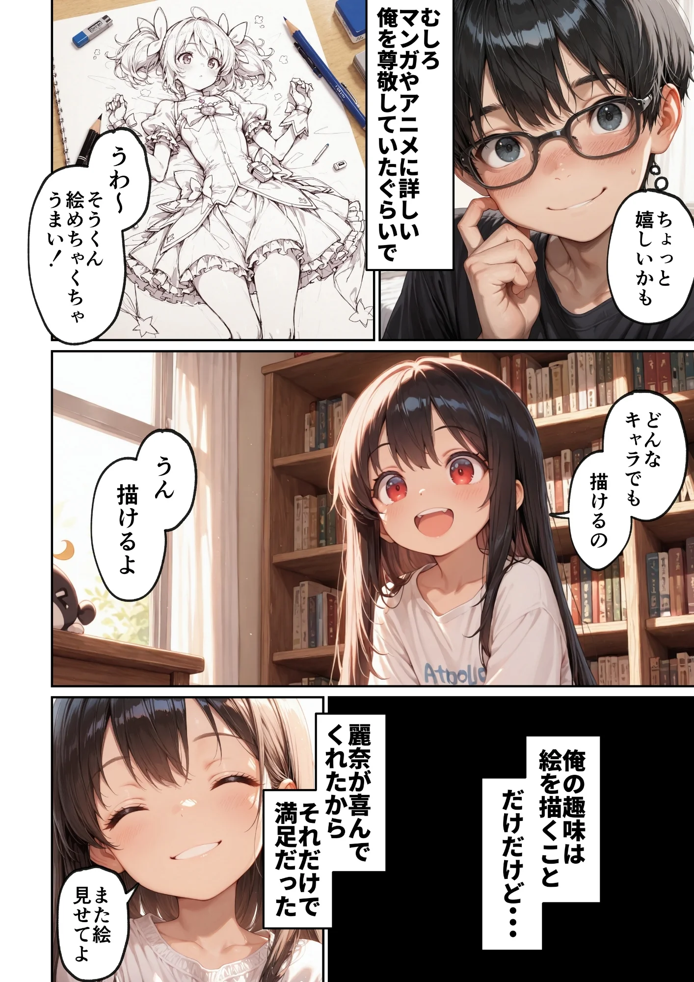 昔、俺をバカにしていた幼馴染を10年後港区のタワマンに呼び出して朝まで〇〇する話。 拘束・幼なじみ・巨乳 サンプル7ページ目（ルミナ）