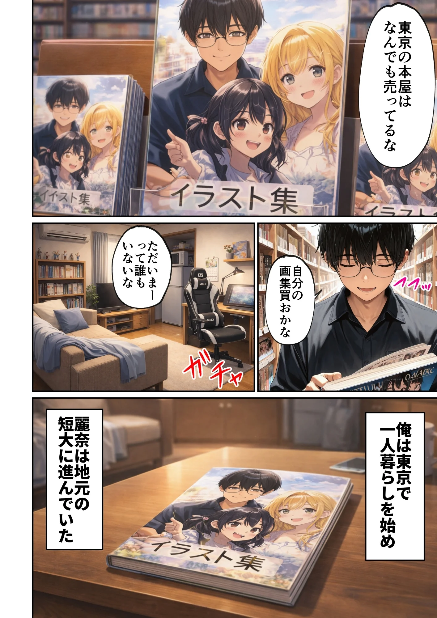 昔、俺をバカにしていた幼馴染を10年後港区のタワマンに呼び出して朝まで〇〇する話。 拘束・幼なじみ・巨乳 サンプル13ページ目（ルミナ）