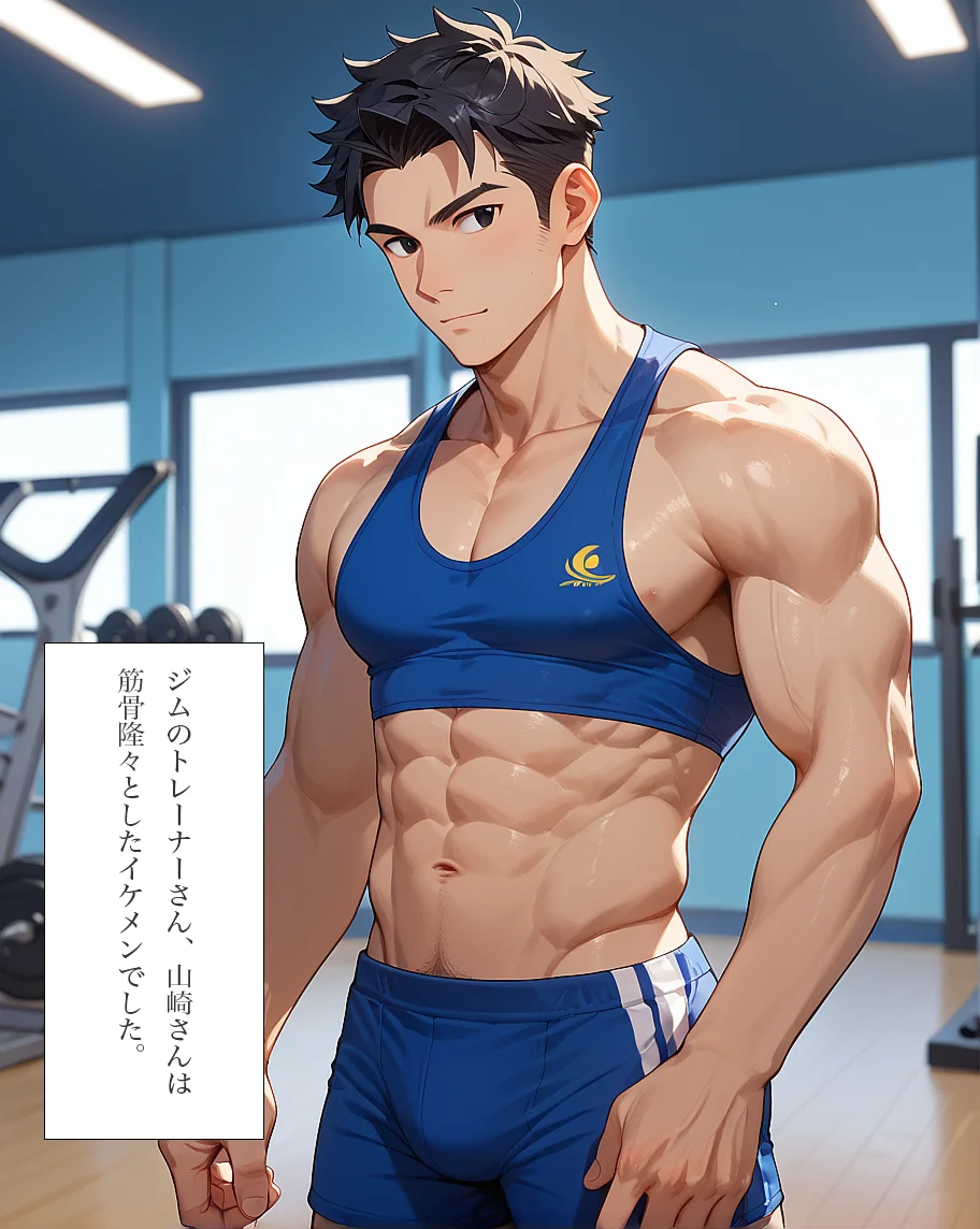 パーソナルジムトレーナーに彼女を寝取られました。 巨乳・寝取り・寝取られ・NTR・中出し サンプル10ページ目（れっさーぱんだ。）