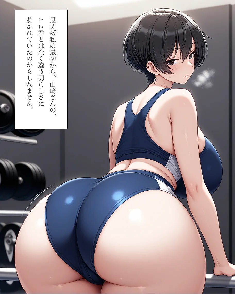 パーソナルジムトレーナーに彼女を寝取られました。 巨乳・寝取り・寝取られ・NTR・中出し サンプル11ページ目（れっさーぱんだ。）