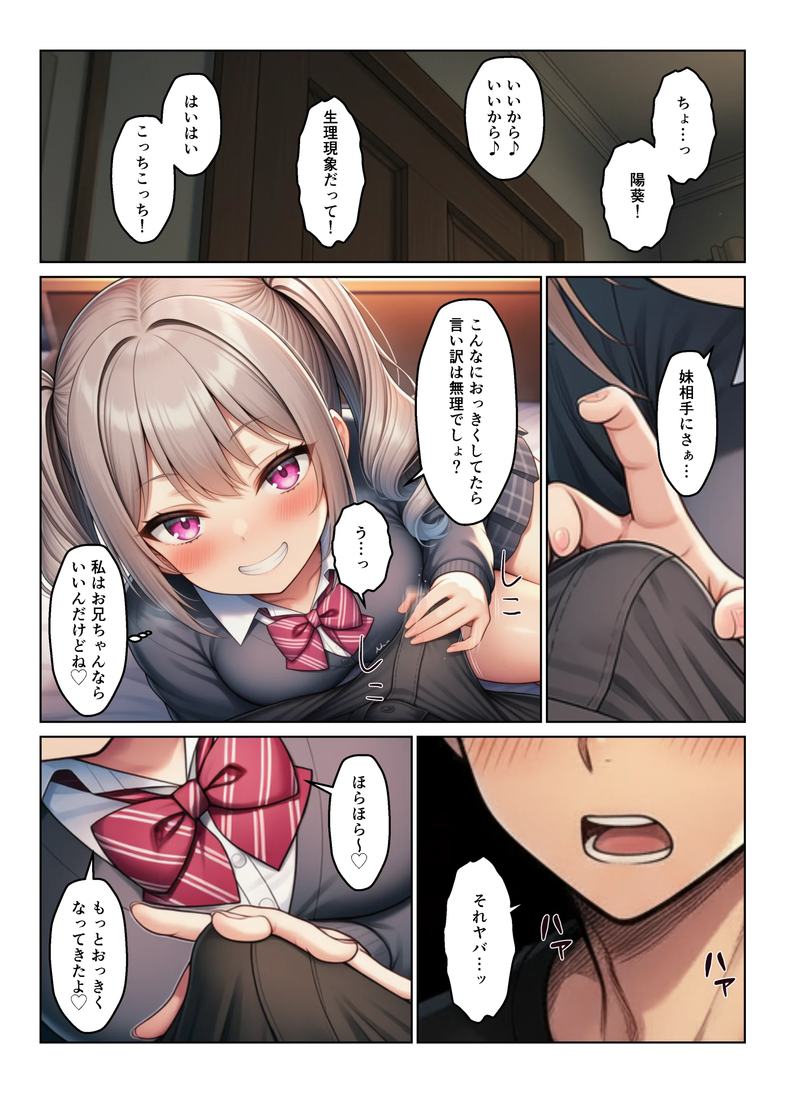 義母とギャル義姉妹  中出しハーレム生活 3P・4P・ギャル・ハーレム サンプル25ページ目(ヌキっぱなし)