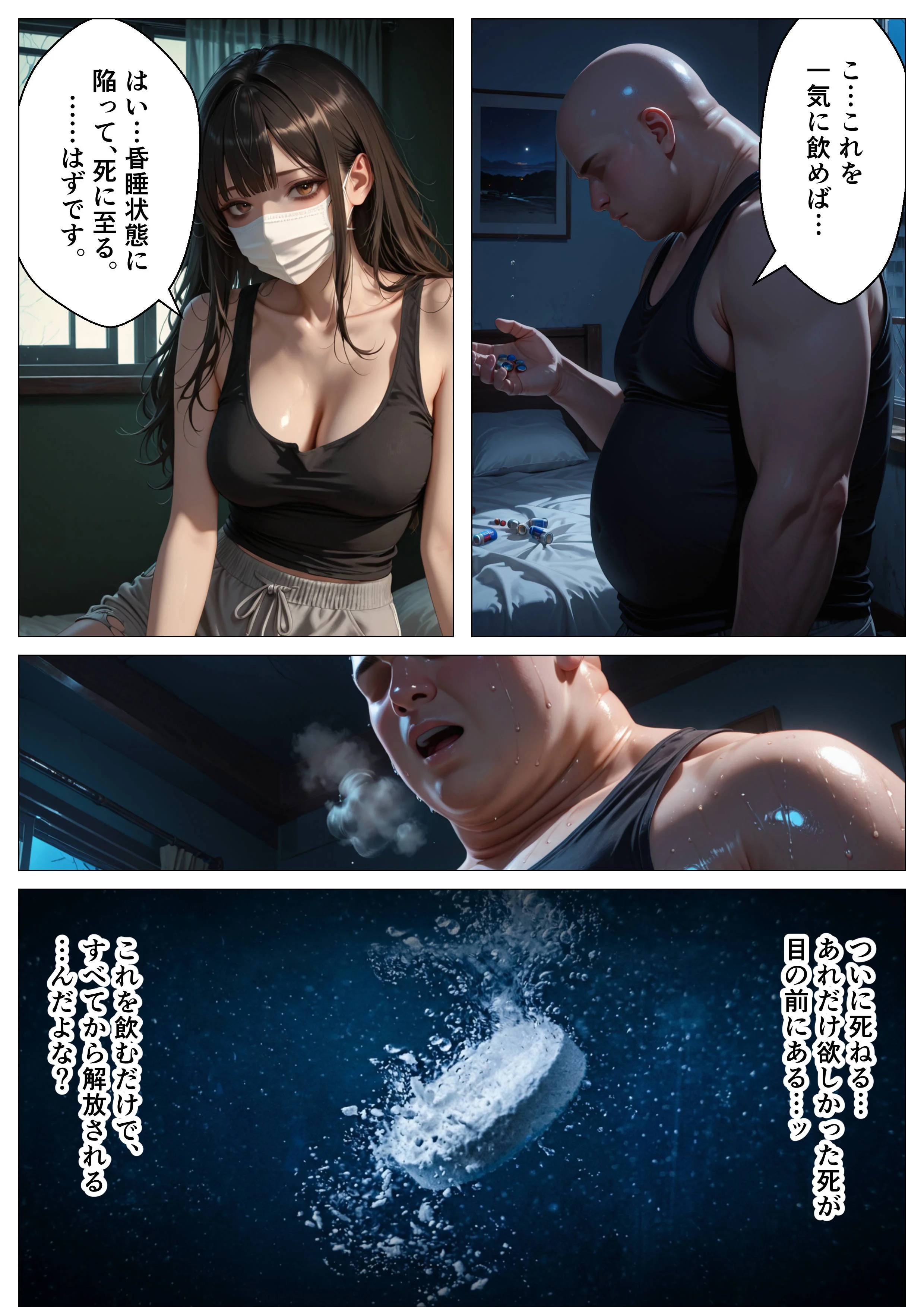 もう死ぬから好きに犯して 辱め・クンニ・巨乳 サンプル7ページ目（オナット製造）