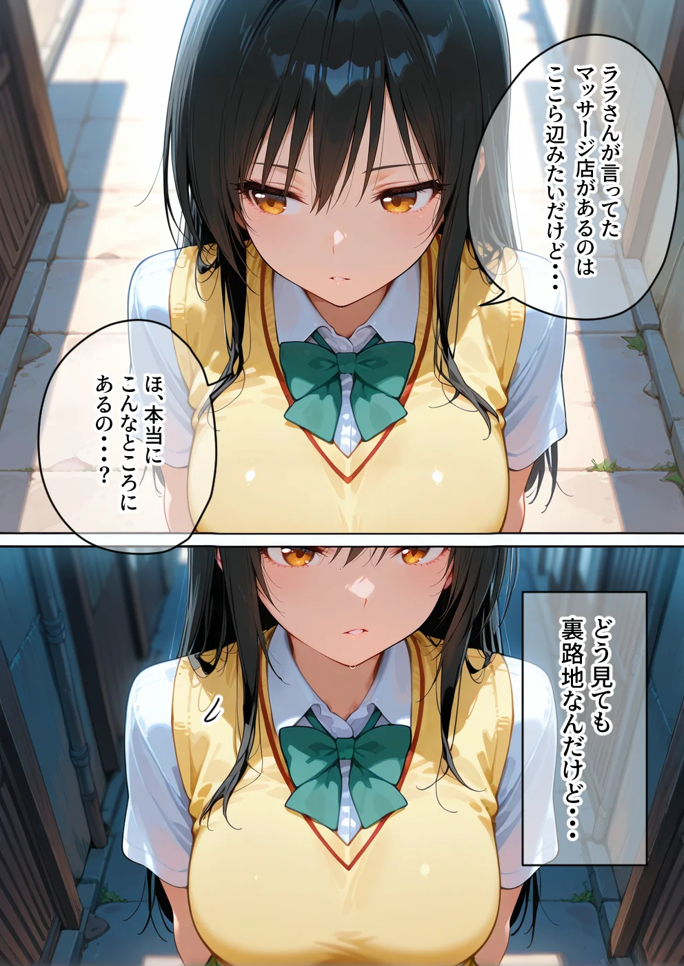 媚薬入りアロマで子宮にキス「先生、これってマッサージですか？」無謀にもイかされまくる話〜風紀委員編〜 NTR・寝取られ・おもちゃ・フェラ サンプル5ページ目(合意不成立ログ)