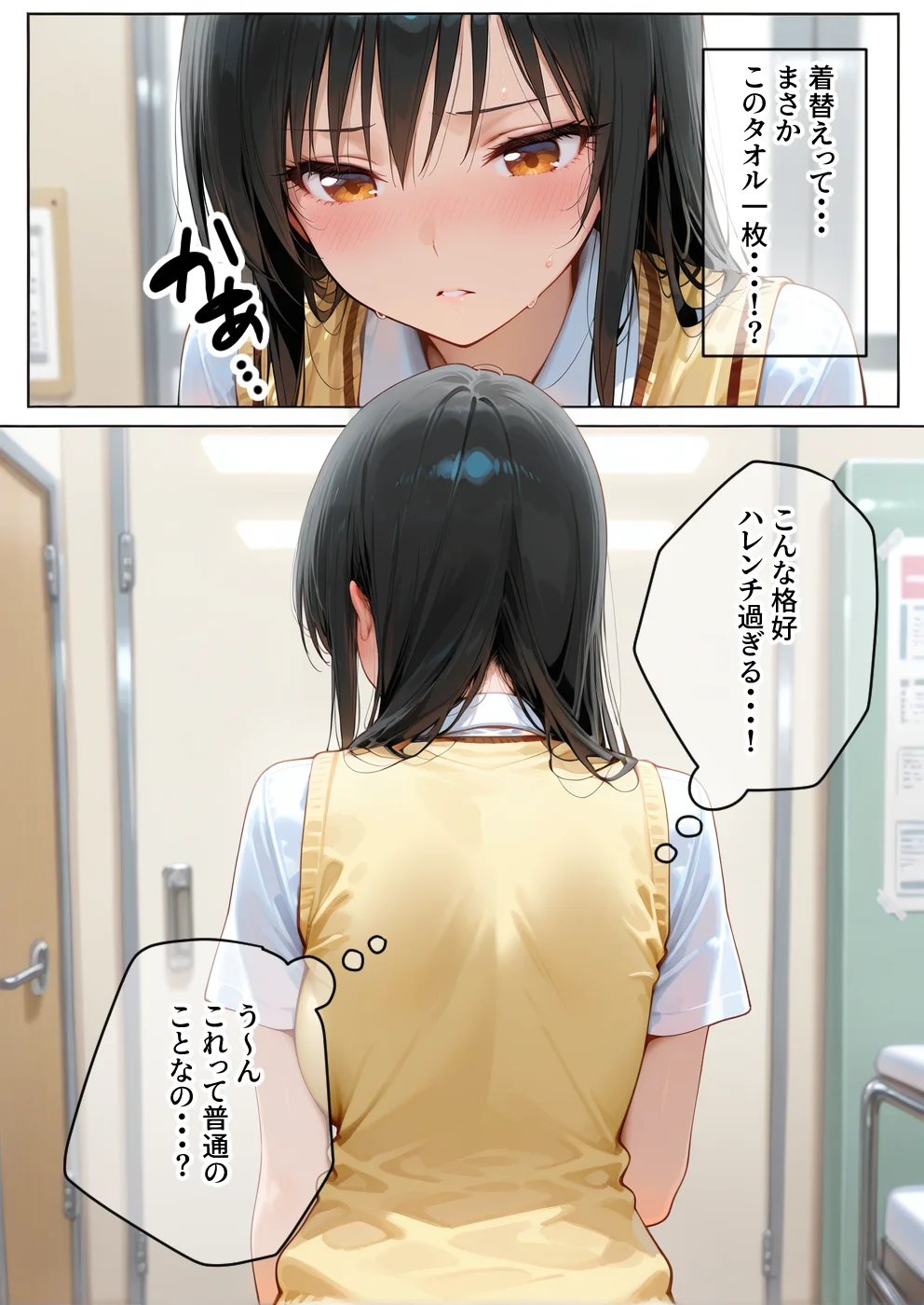 媚薬入りアロマで子宮にキス「先生、これってマッサージですか？」無謀にもイかされまくる話〜風紀委員編〜 NTR・寝取られ・おもちゃ・フェラ サンプル9ページ目(合意不成立ログ)