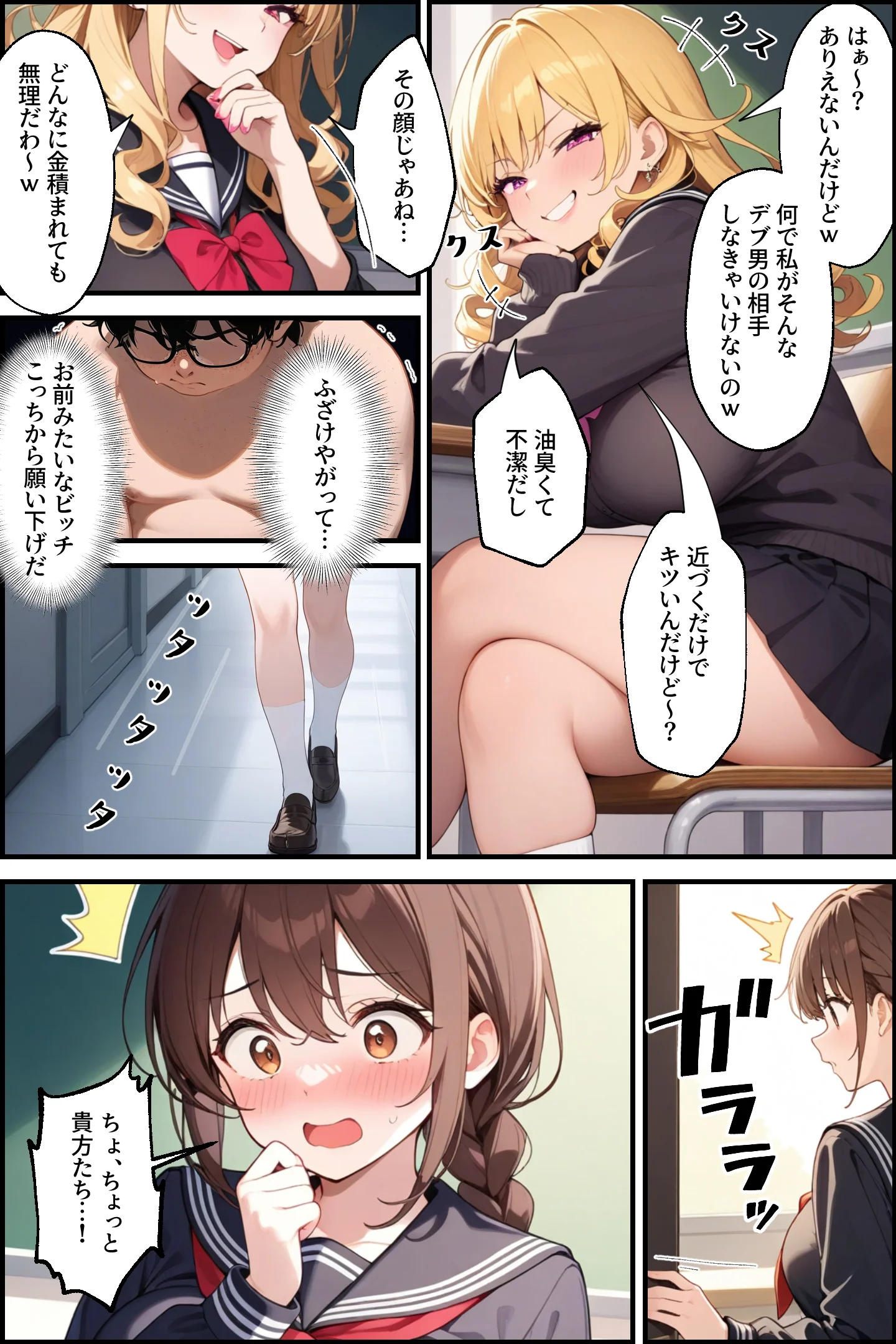 童貞転生 〜異世界転生した俺のスキルが性虜だった件〜 中出し・フェラ・ドジっ娘 サンプル3ページ目（エロテロ本舗）