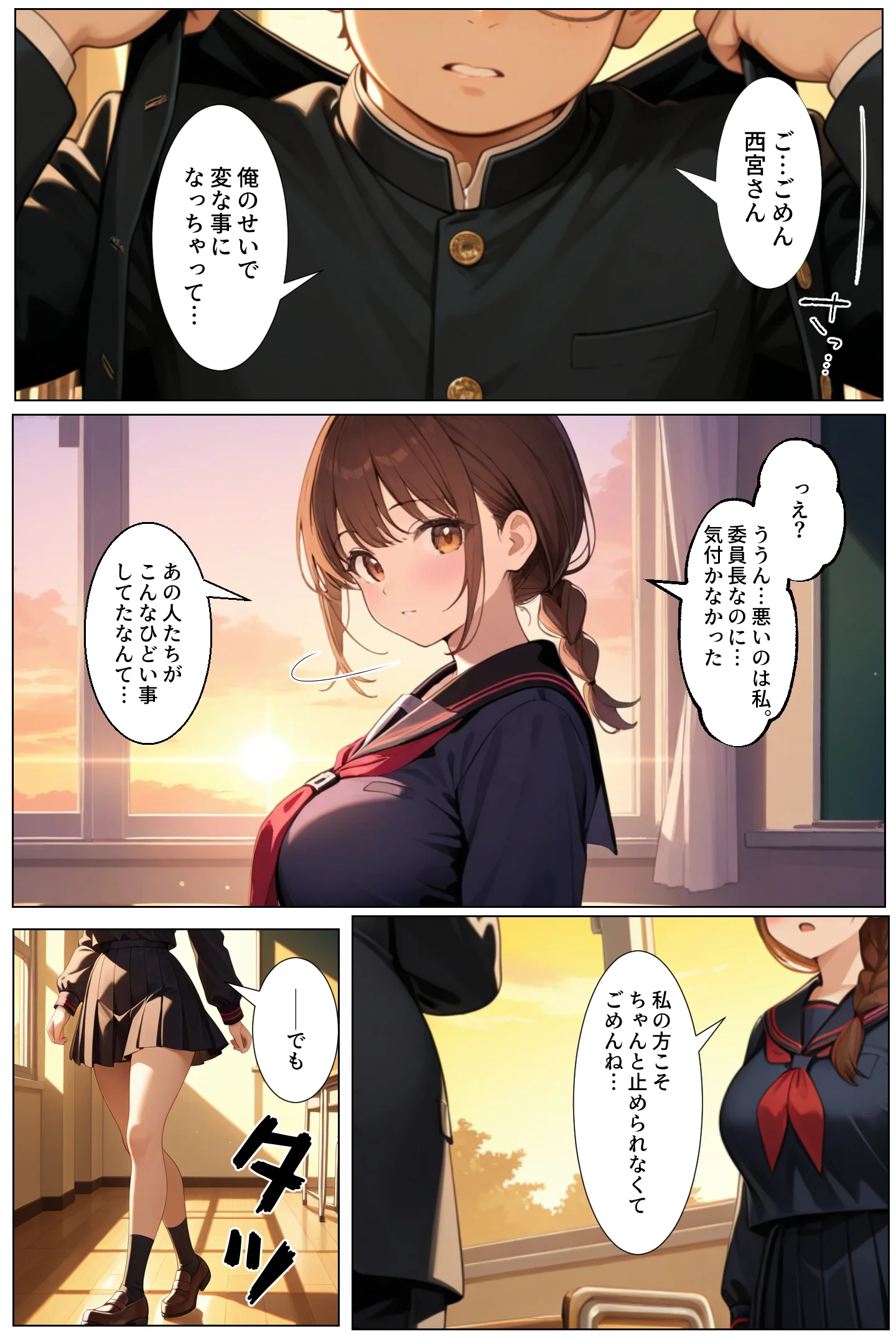 童貞転生 〜異世界転生した俺のスキルが性虜だった件〜 中出し・フェラ・ドジっ娘 サンプル6ページ目（エロテロ本舗）