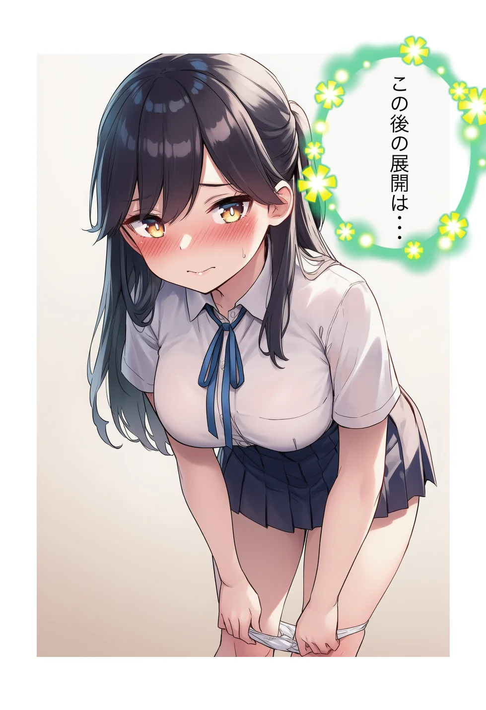 清楚で頭が悪くてエロマンガ大好きな彼女 制服・処女・学園もの サンプル7ページ目（絵師たか）