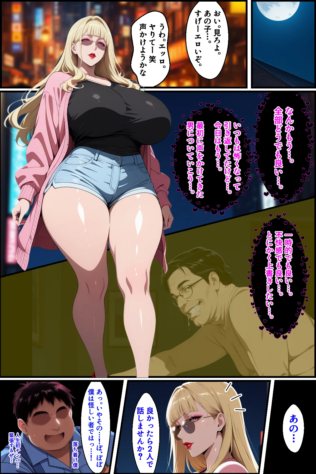 爆乳姉妹もムチムチ熟女ママも…一家まとめて完堕ちさせてラブラブする話 熟女・人妻・主婦・巨乳 サンプル11ページ目（あちみ屋）