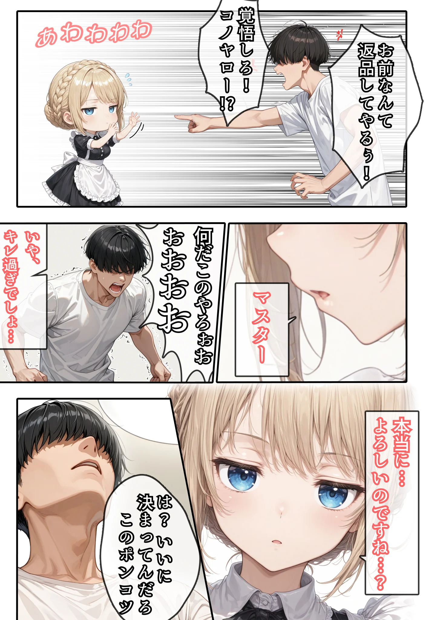 アリス 〜アンドロイドに無遠慮SEX〜 処女・メイド・パイパン サンプル24ページ目（虹色演算子 - Nizy）