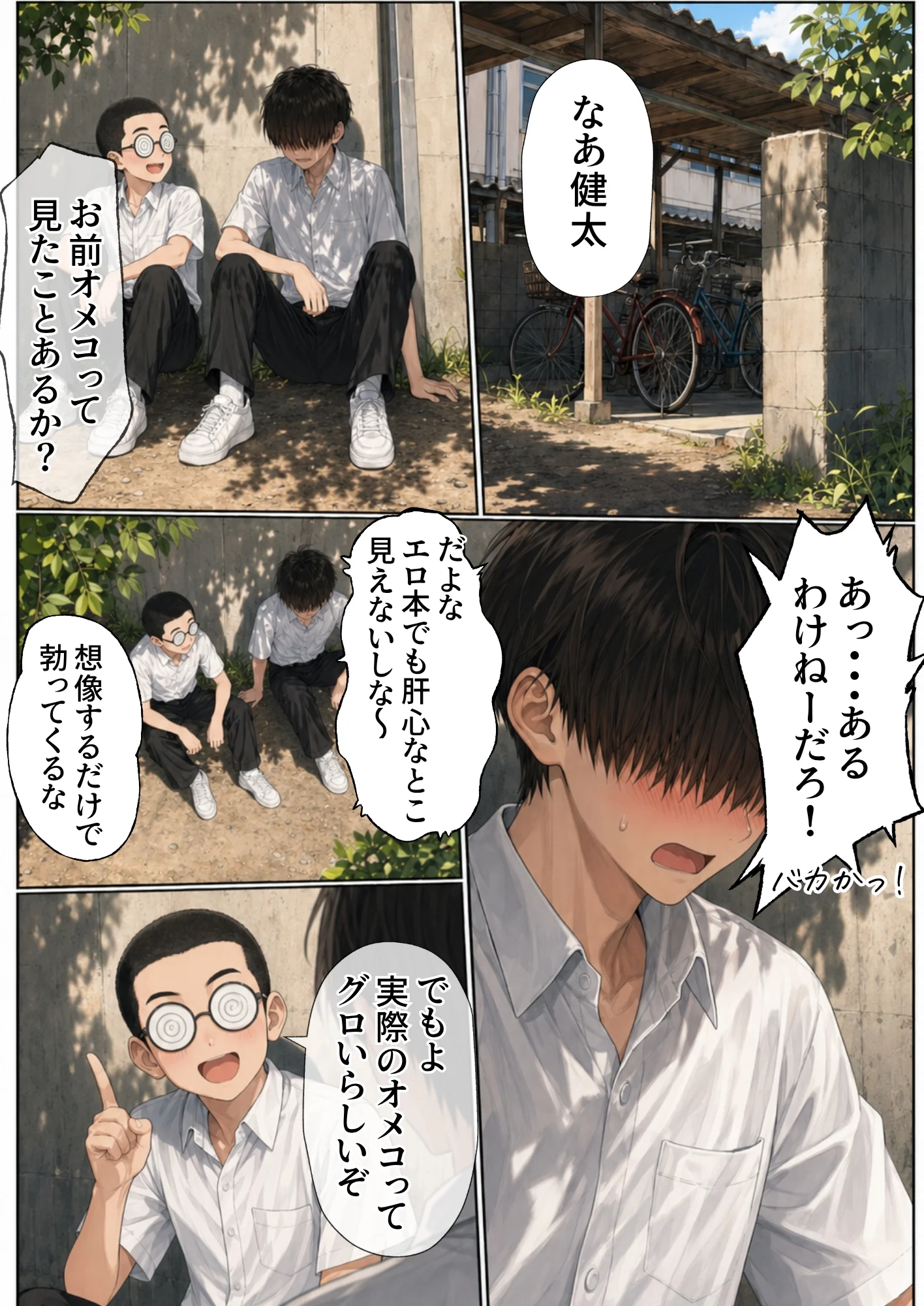 【昭和編】想いを寄せていたクラスメイトが中年メタボ教師（BMI40）と肉体関係だった件 制服・学園もの・中出し サンプル12ページ目（竿役が種付けおじさんじゃないとヌケないんだが・・・）