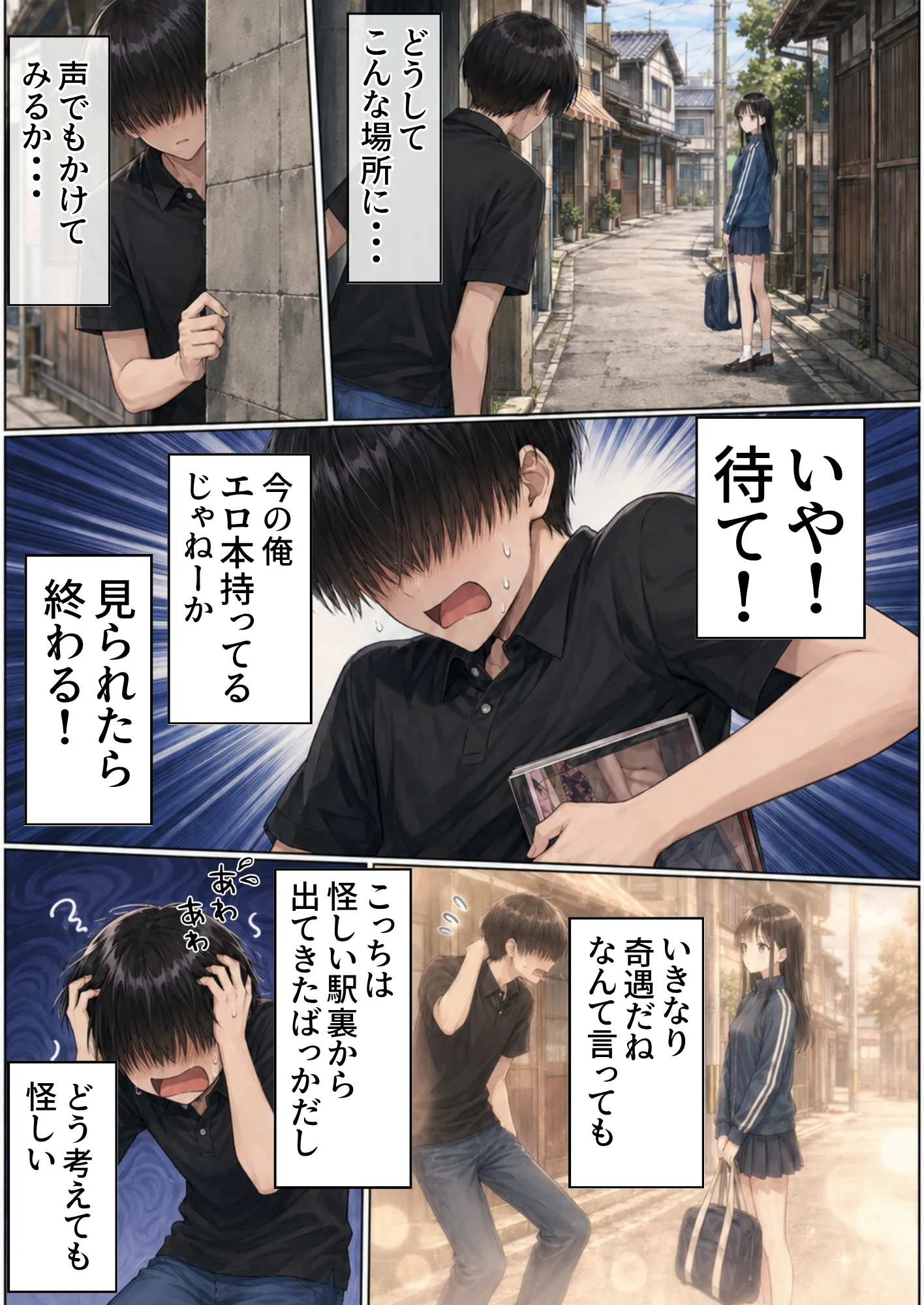 【昭和編】想いを寄せていたクラスメイトが中年メタボ教師（BMI40）と肉体関係だった件 制服・学園もの・中出し サンプル27ページ目（竿役が種付けおじさんじゃないとヌケないんだが・・・）