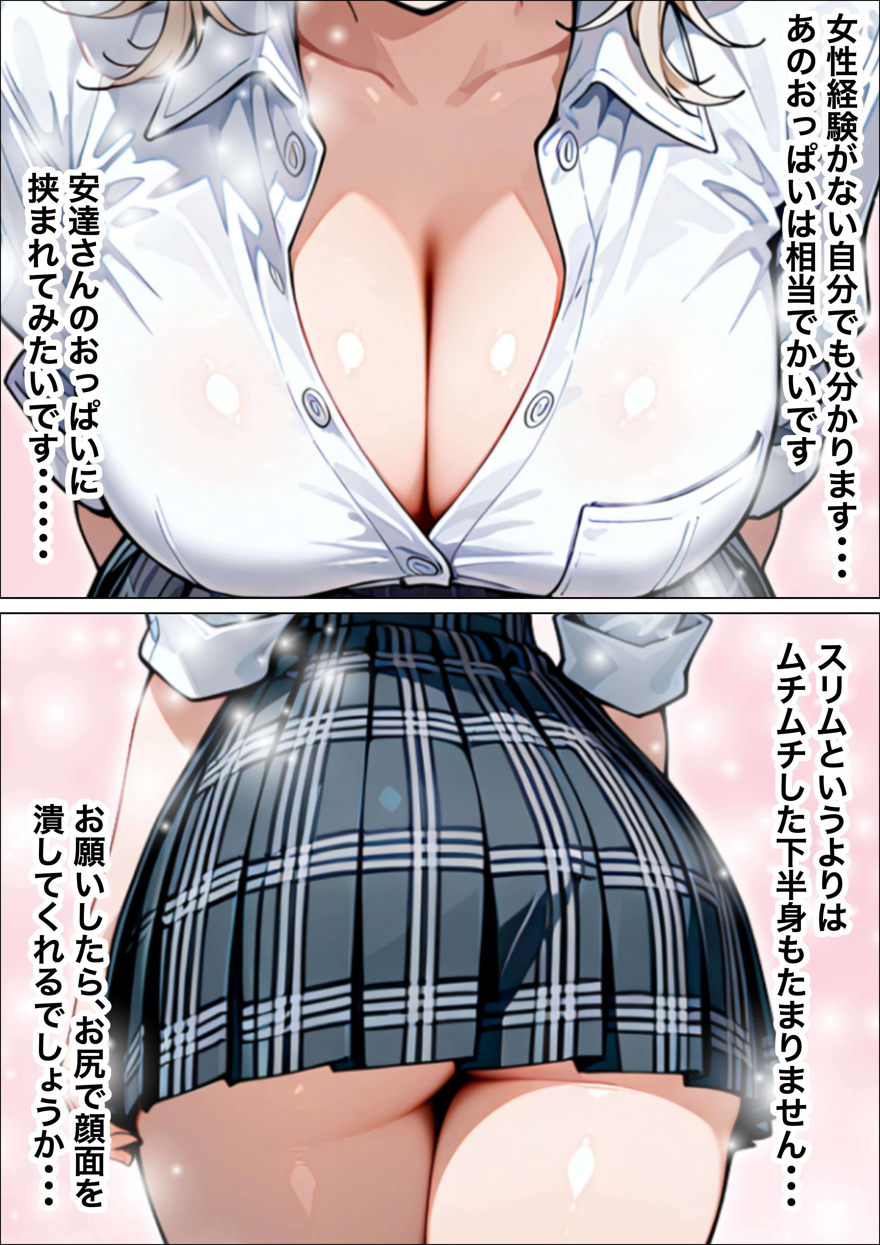 童貞陰キャの僕がクールギャルとマジックミラー車で生ハメセックスした話 羞恥・制服・学園もの サンプル7ページ目（たむりん）