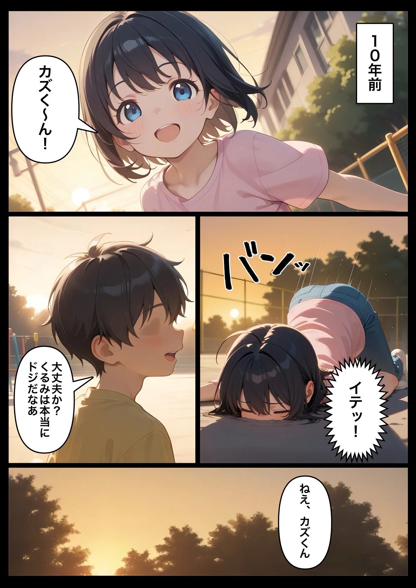 俺の幼馴染が男子共のHな頼みを断らないから彼女にしたけど寝取られた 制服・学園もの・巨乳 サンプル1ページ目（コノコモアノコモ）