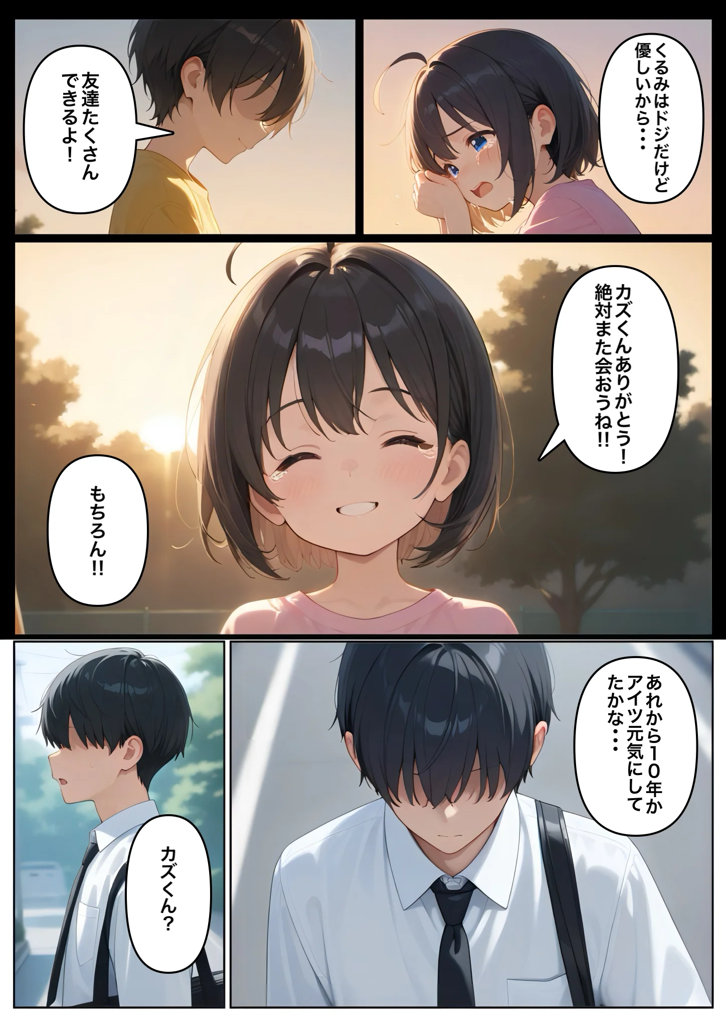 俺の幼馴染が男子共のHな頼みを断らないから彼女にしたけど寝取られた 制服・学園もの・巨乳 サンプル3ページ目（コノコモアノコモ）