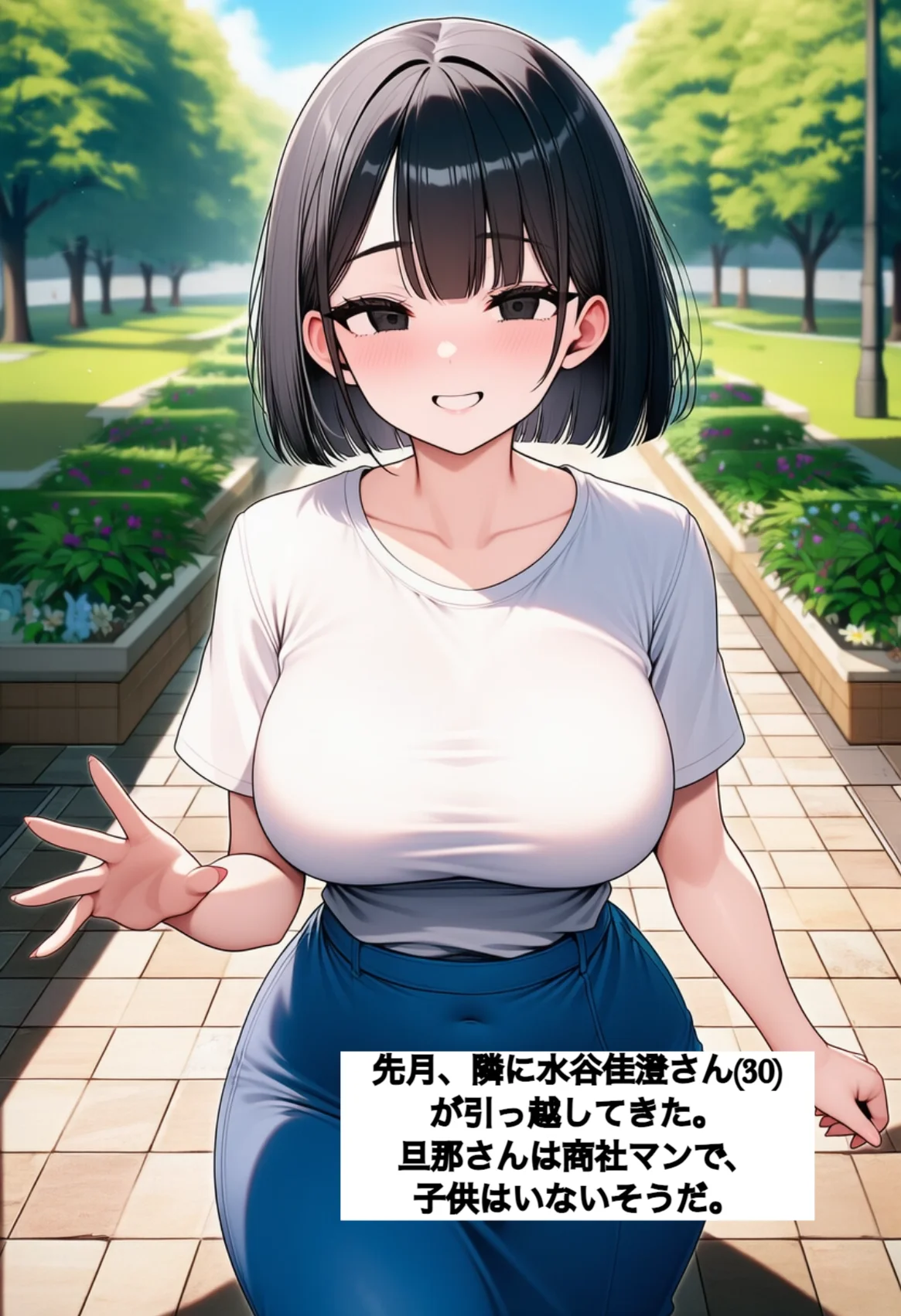 奇跡は2度起こる〜人妻と星降る夜に〜 熟女・人妻・主婦・巨乳 サンプル1ページ目（れっさーぱんだ。）