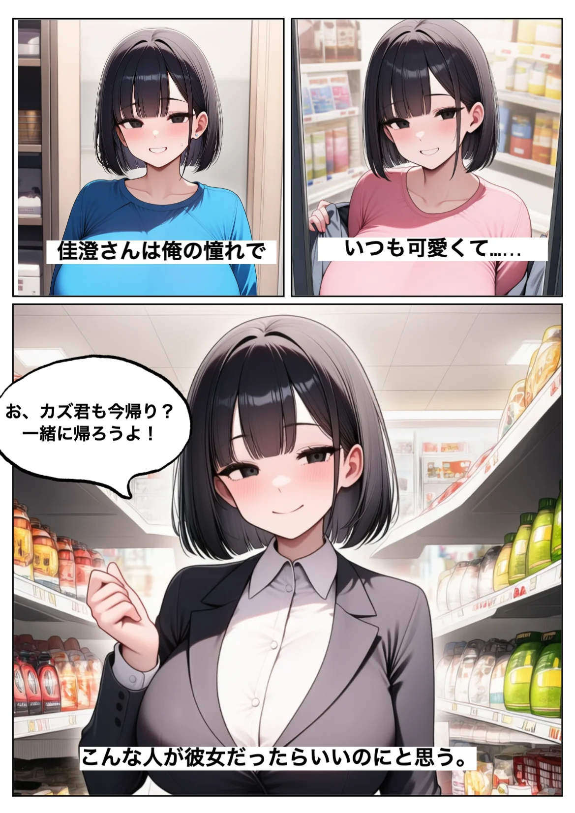 奇跡は2度起こる〜人妻と星降る夜に〜 熟女・人妻・主婦・巨乳 サンプル3ページ目（れっさーぱんだ。）