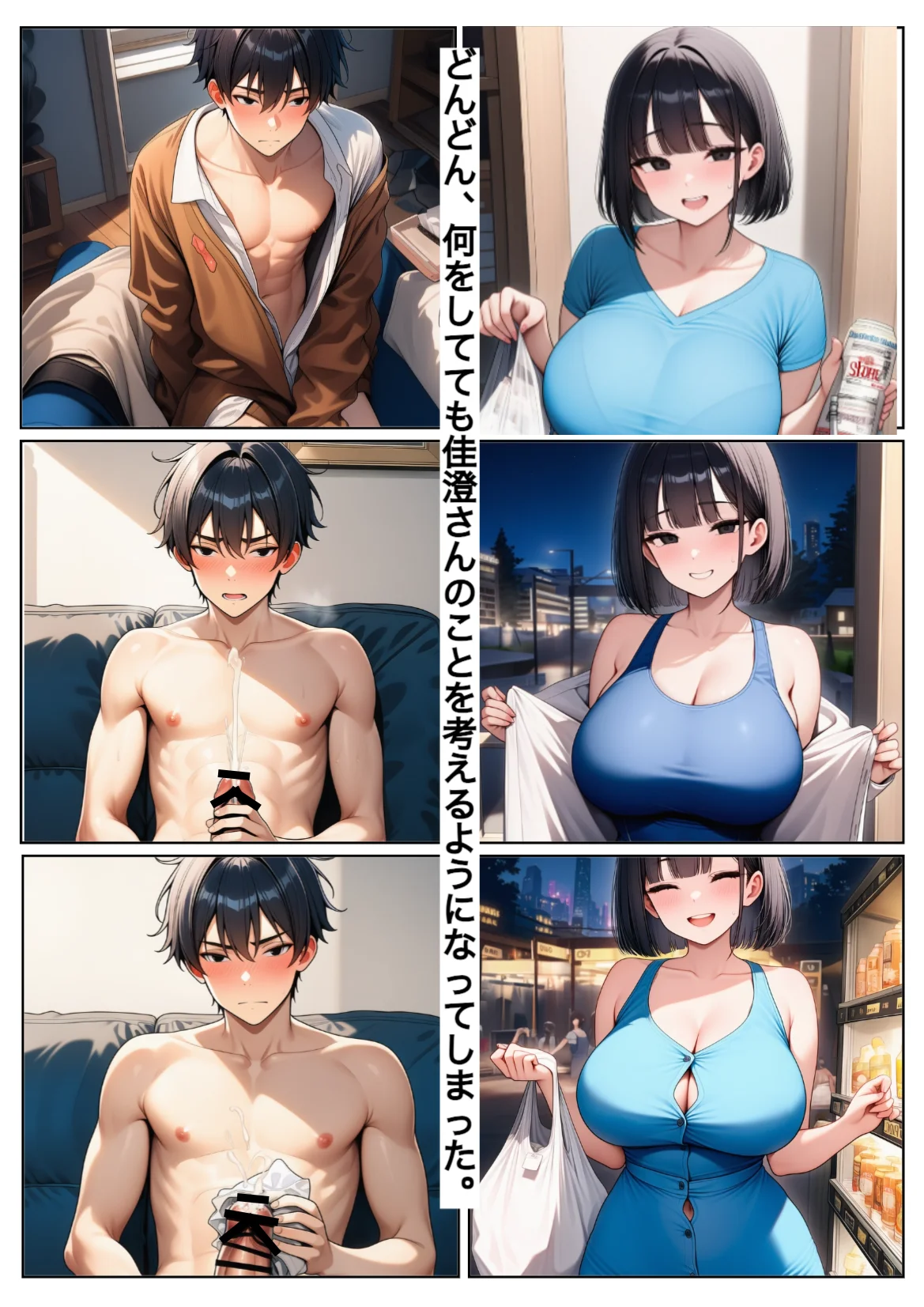 奇跡は2度起こる〜人妻と星降る夜に〜 熟女・人妻・主婦・巨乳 サンプル4ページ目（れっさーぱんだ。）