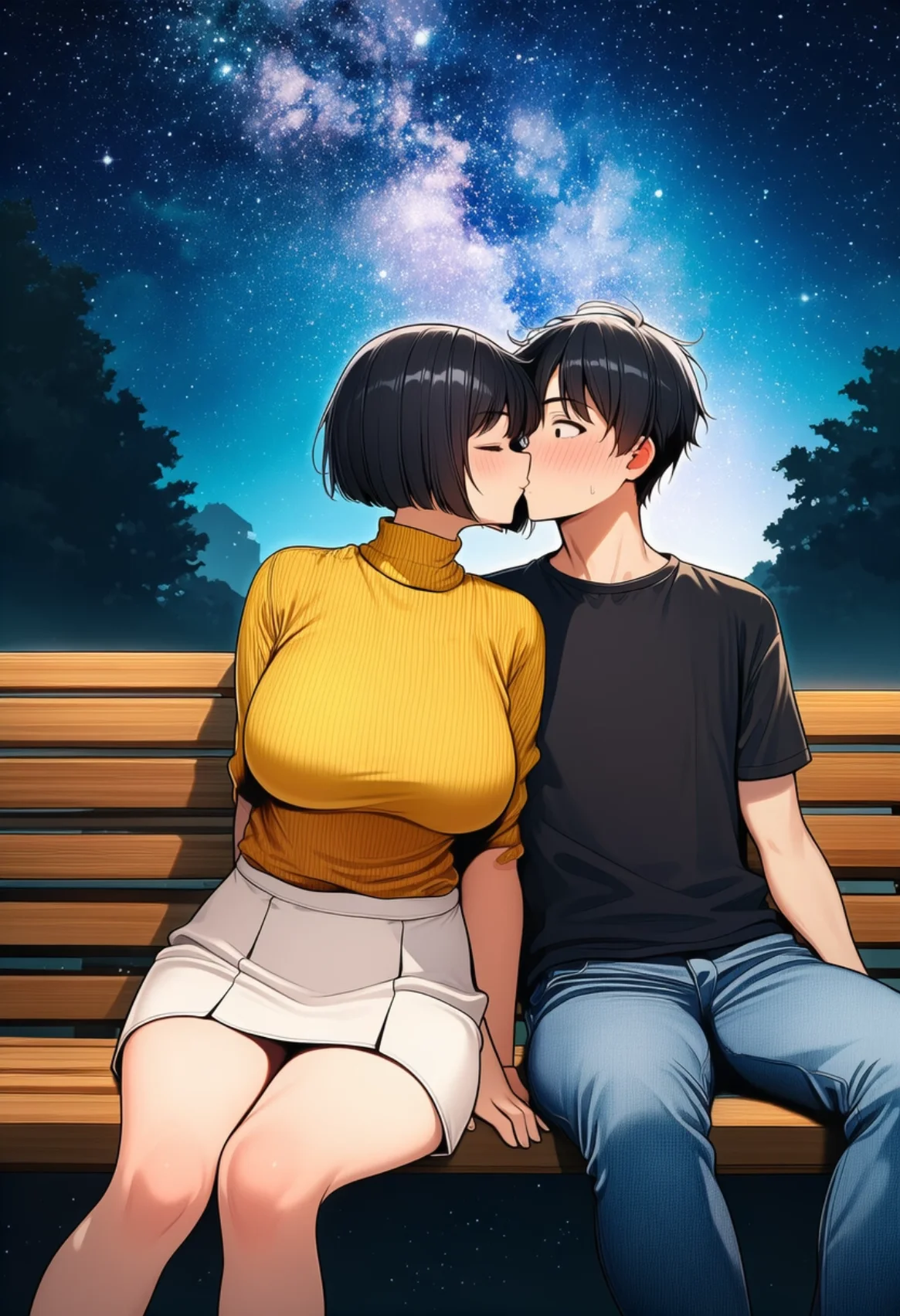 奇跡は2度起こる〜人妻と星降る夜に〜 熟女・人妻・主婦・巨乳 サンプル11ページ目（れっさーぱんだ。）