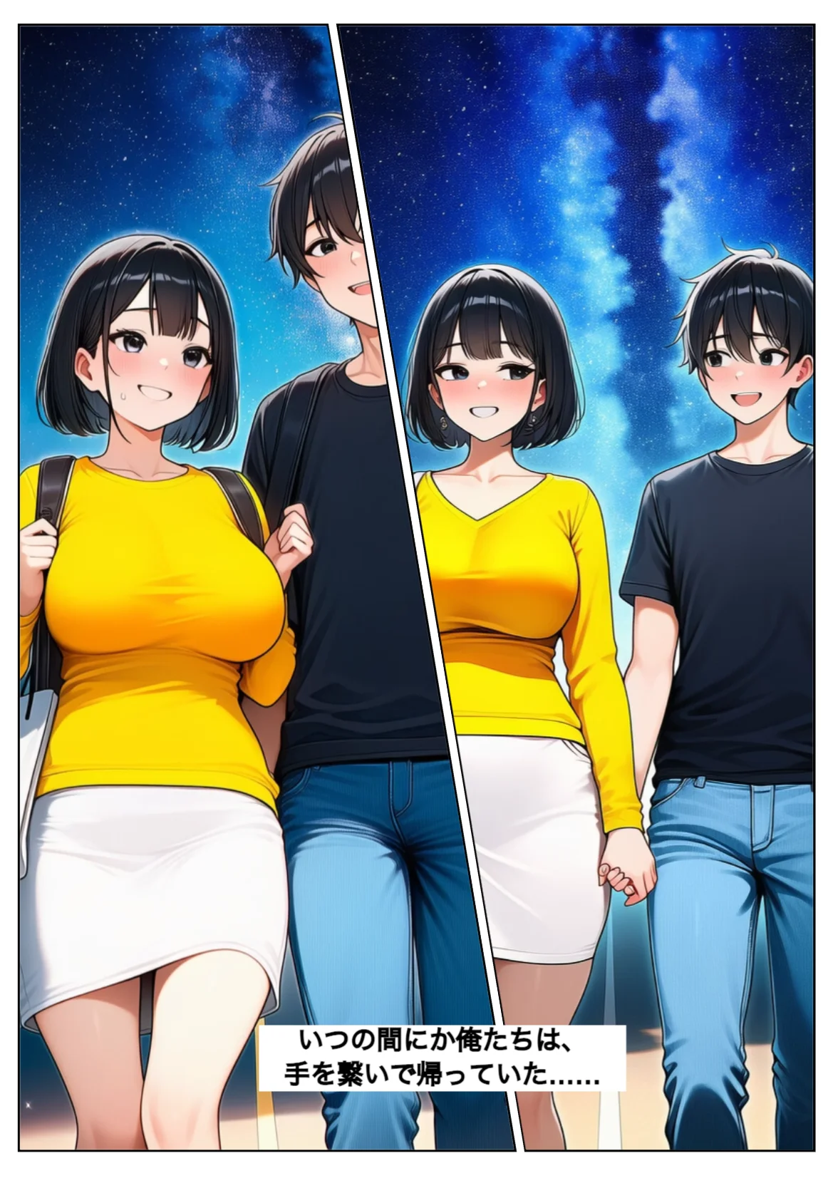 奇跡は2度起こる〜人妻と星降る夜に〜 熟女・人妻・主婦・巨乳 サンプル13ページ目（れっさーぱんだ。）