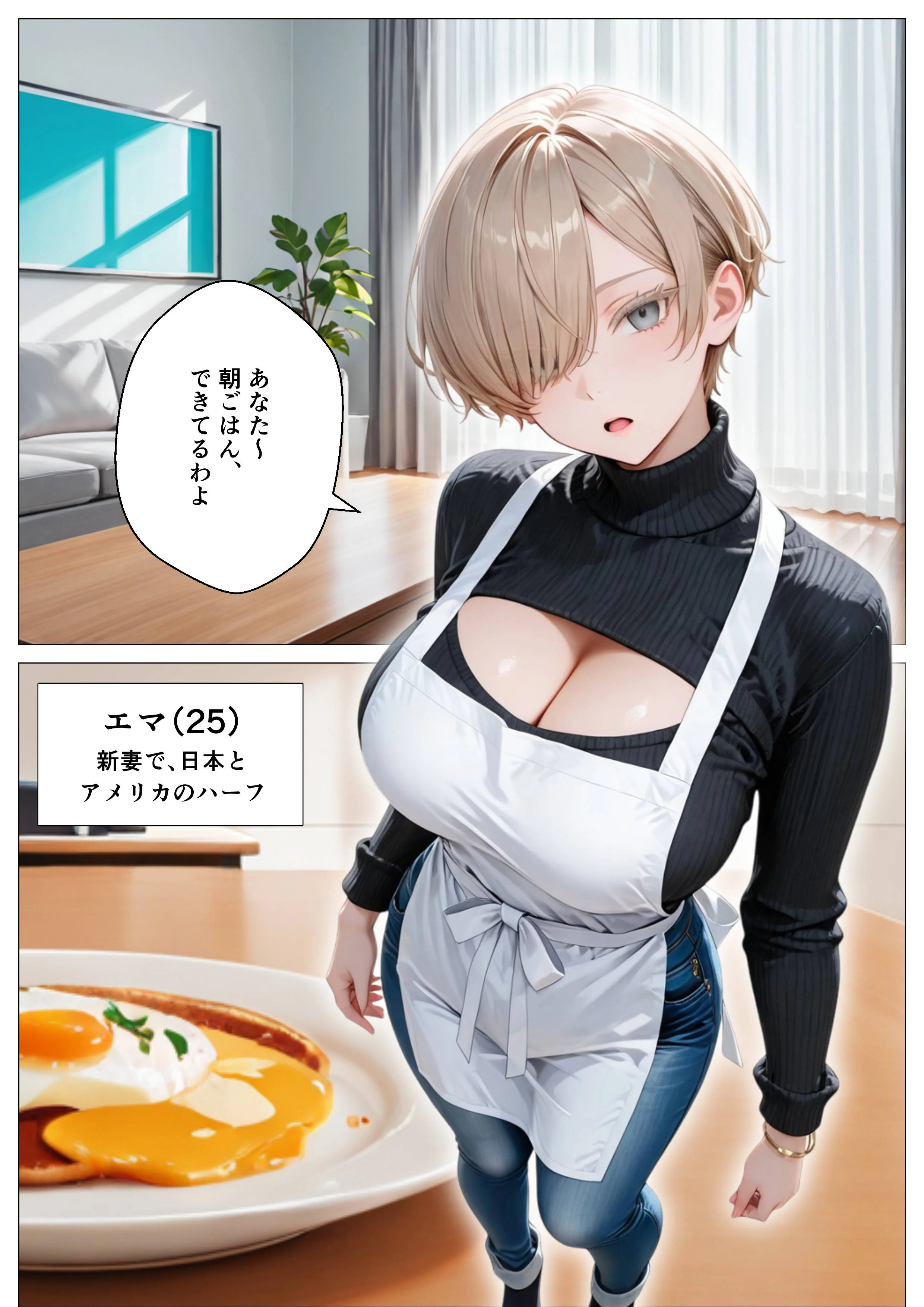 キモ義兄と強●同居〜初めてのデカチンで汗だく本気セックス、乳首ビンビン放尿アクメに堕ちた新妻〜 辱め・クンニ・人妻・主婦 サンプル2ページ目（オナット製造）