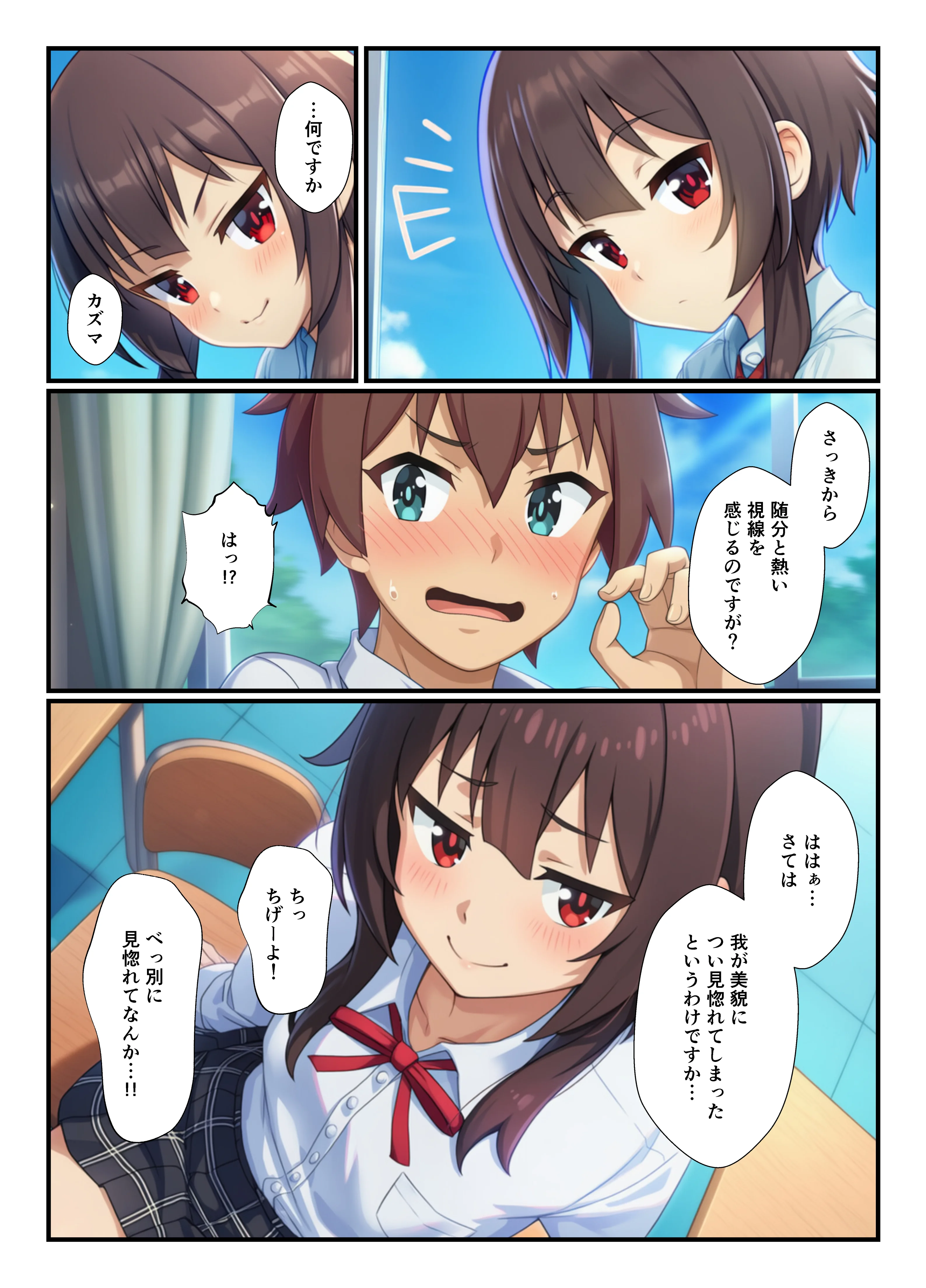 この素晴らしい生徒会にハーレムを！ ギャグ・コメディ・制服・処女 サンプル14ページ目（YH）