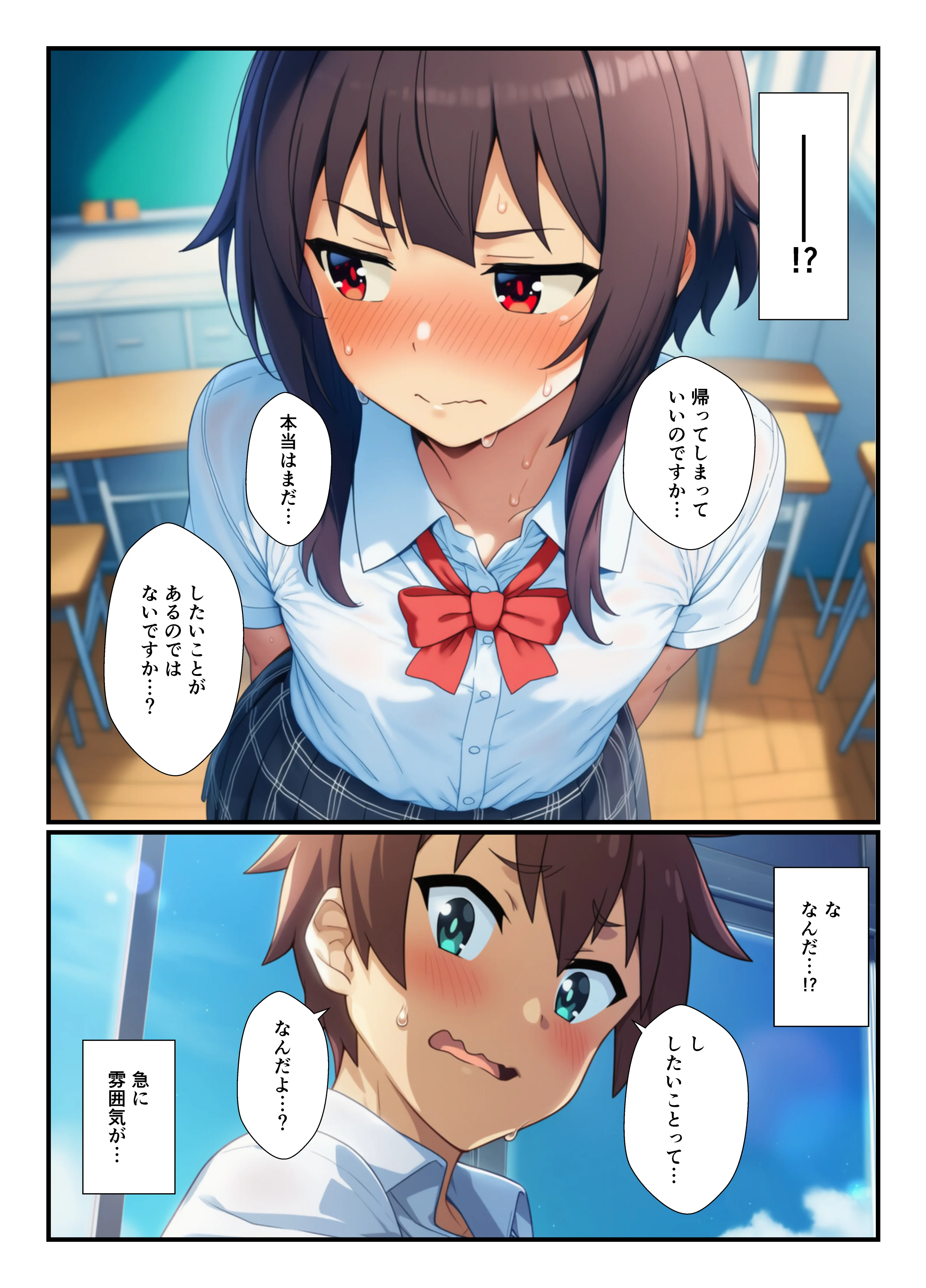 この素晴らしい生徒会にハーレムを！ ギャグ・コメディ・制服・処女 サンプル16ページ目（YH）