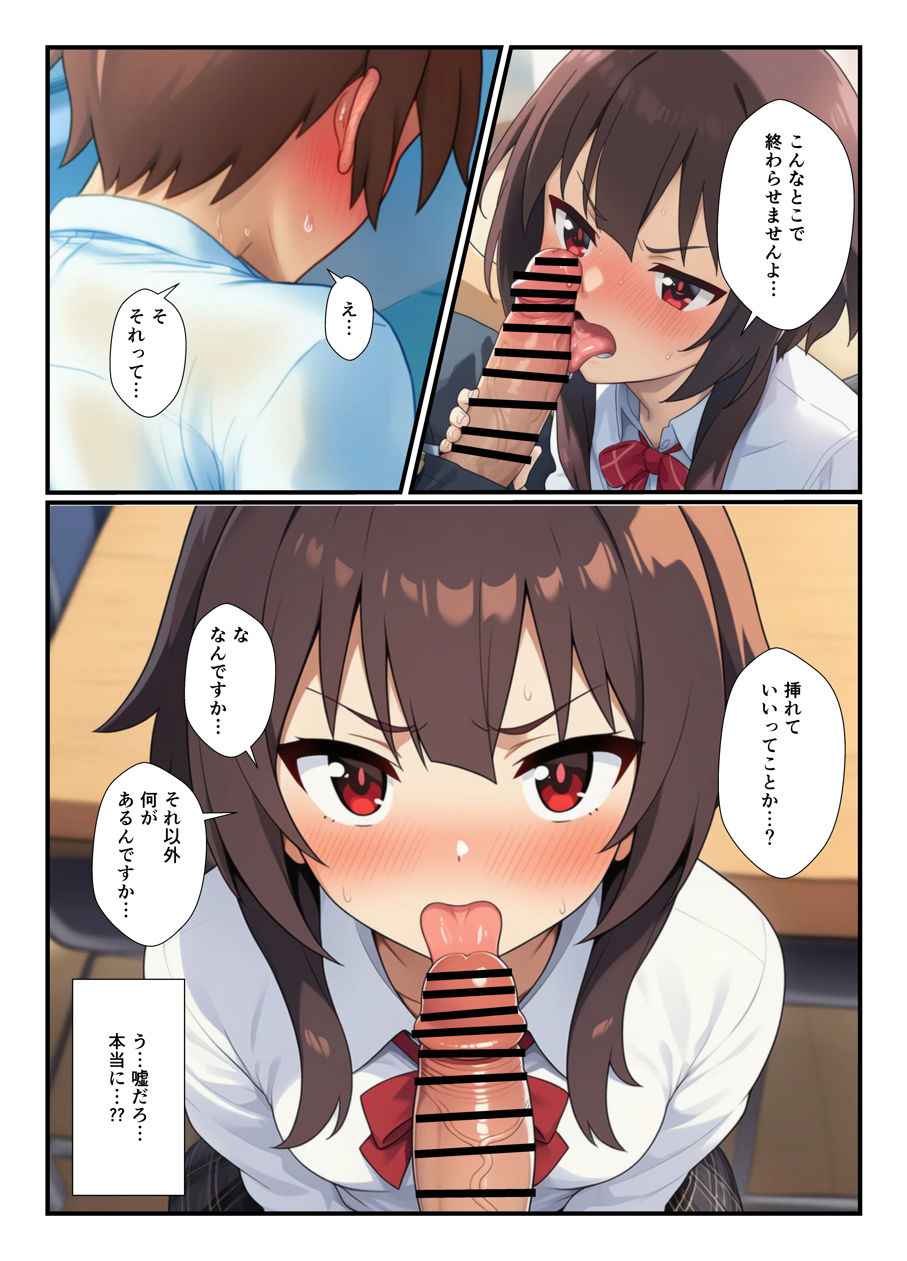 この素晴らしい生徒会にハーレムを！ ギャグ・コメディ・制服・処女 サンプル23ページ目（YH）