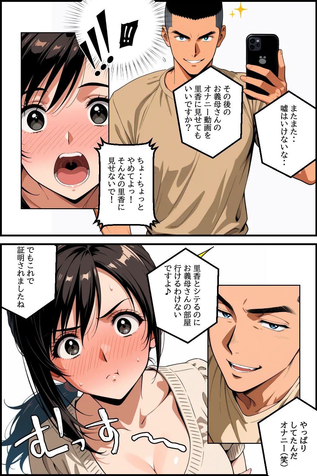 【1話無料】贖罪  前編〜娘の婚約者の絶倫チンポに恋をしたシンママの苦悩〜 辱め・羞恥・義母 サンプル21ページ目（ピンク堂書店）