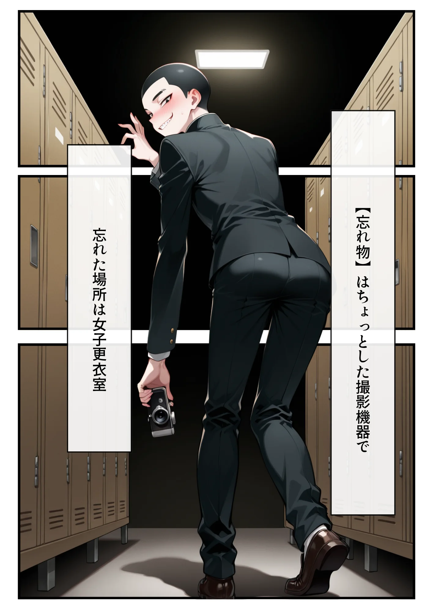 水泳部の金髪ギャルエースがオナニー中毒の変態だったのでセックスする話 辱め・学園もの・ギャル サンプル10ページ目（しゅんぽ出版）