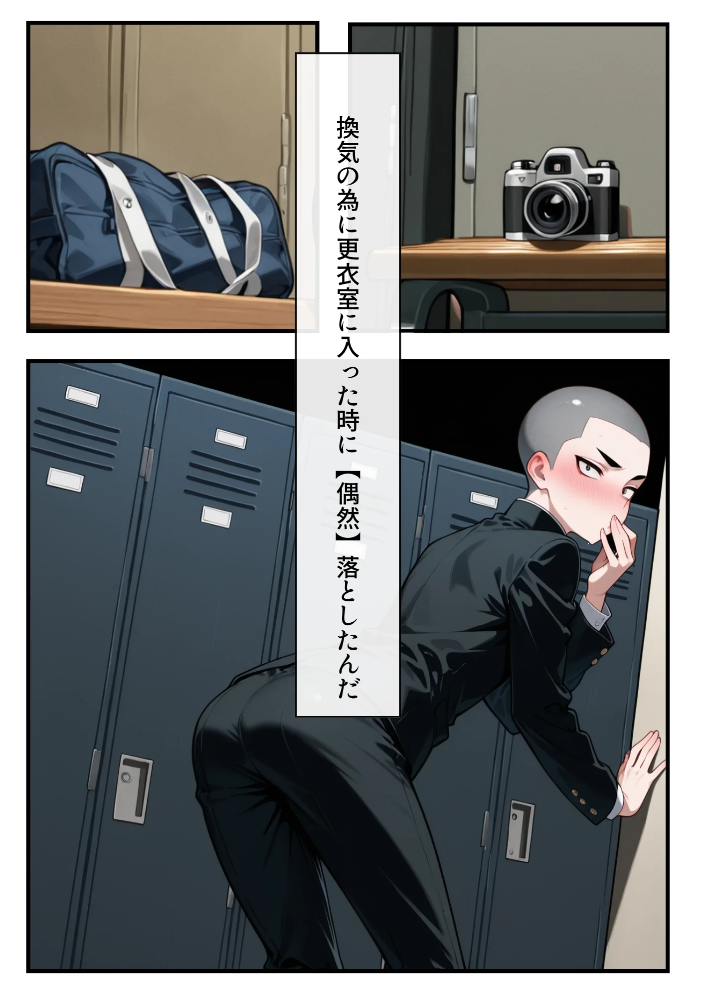 水泳部の金髪ギャルエースがオナニー中毒の変態だったのでセックスする話 辱め・学園もの・ギャル サンプル11ページ目（しゅんぽ出版）