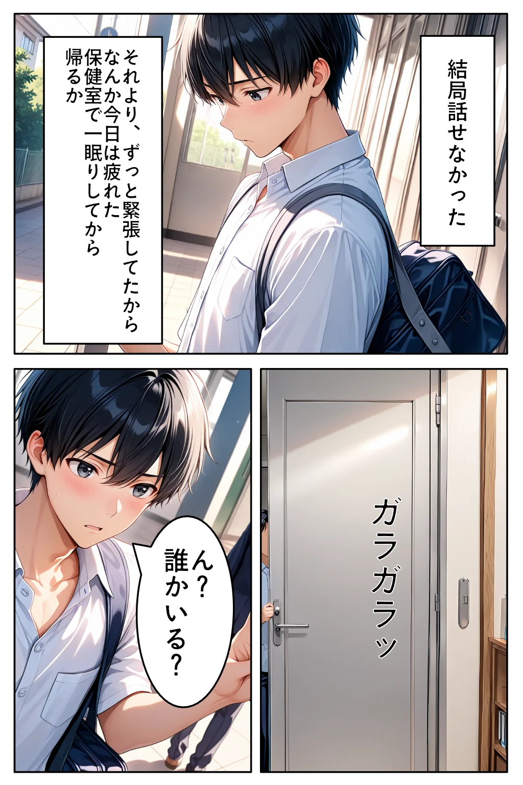 転校してきたダウナーギャルが俺にだけ従順になるまで 制服・学園もの・ギャル サンプル8ページ目（カムジャタン）