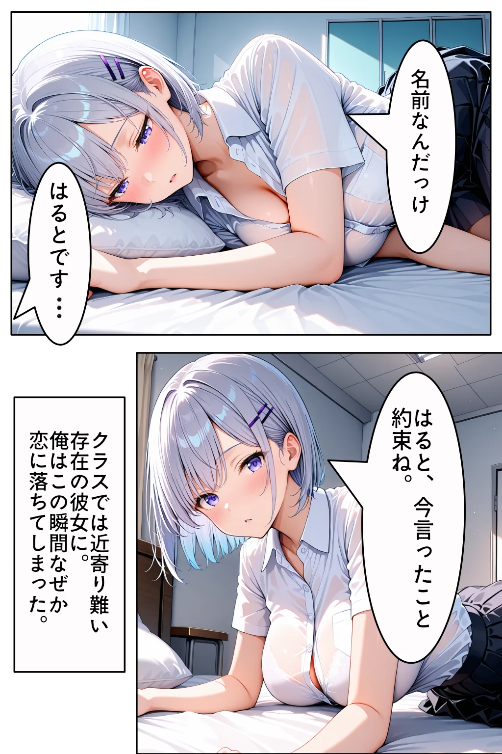 転校してきたダウナーギャルが俺にだけ従順になるまで 制服・学園もの・ギャル サンプル11ページ目（カムジャタン）