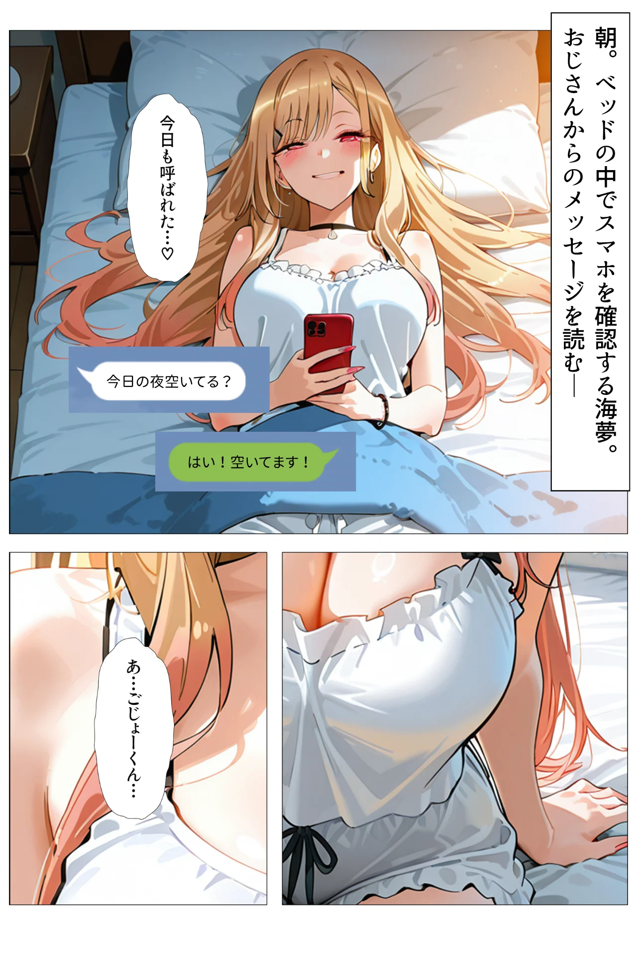 その着せ替えバニーは奪われ落ち〜カジノバーに連れられて〜 羞恥・バニーガール・コスプレ サンプル2ページ目（チョコ☆マギ２）