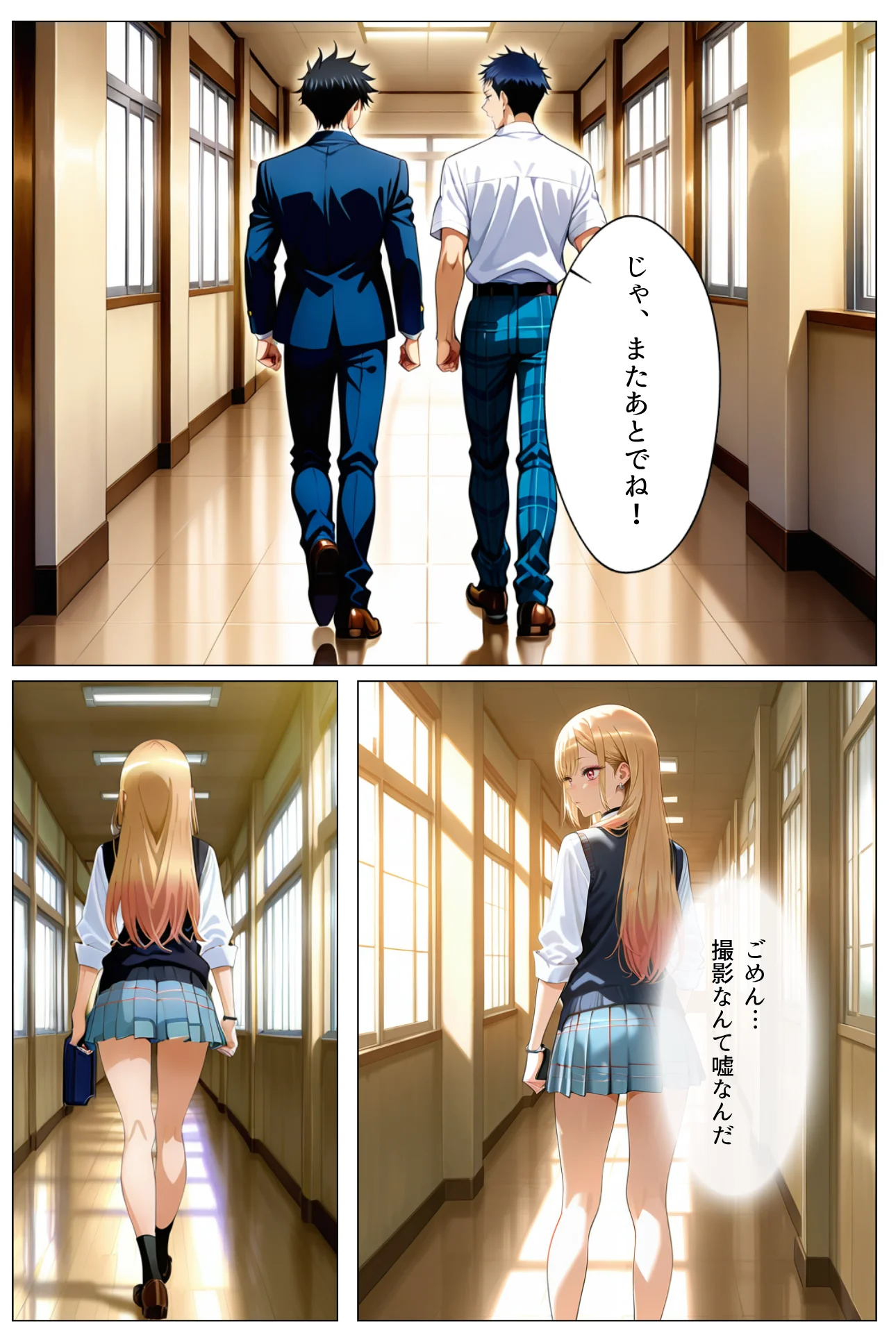 その着せ替えバニーは奪われ落ち〜カジノバーに連れられて〜 羞恥・バニーガール・コスプレ サンプル10ページ目（チョコ☆マギ２）
