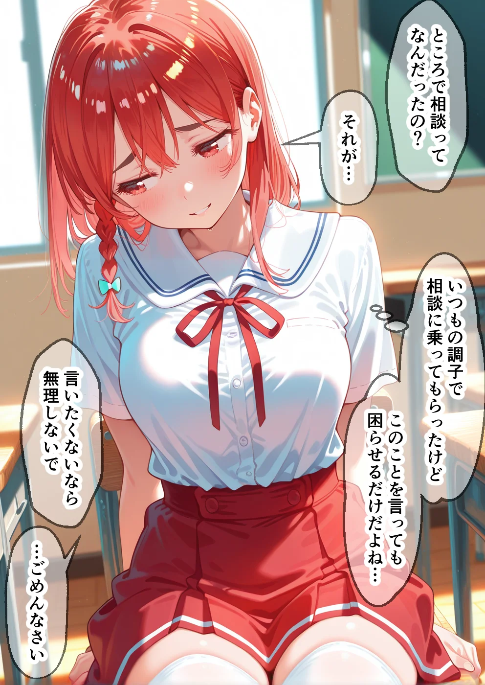 弱みを握られ製奴● 肉便器にされアヘ顔快楽地獄 彼女編 学園もの・乱交・中出し サンプル4ページ目（大人の秘密結社）