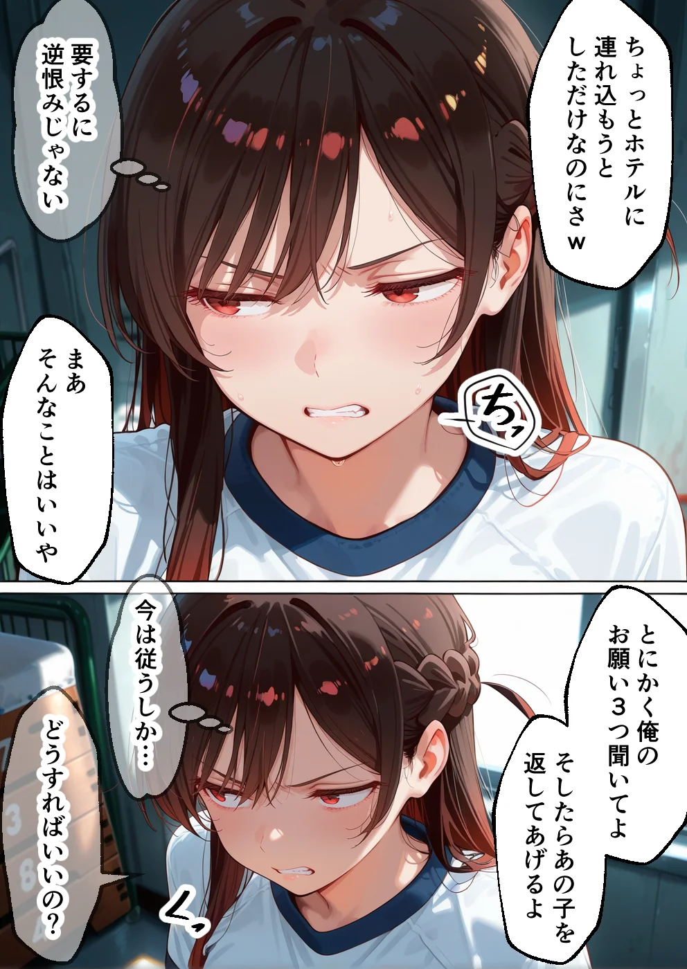 弱みを握られ製奴● 肉便器にされアヘ顔快楽地獄 彼女編 学園もの・乱交・中出し サンプル14ページ目（大人の秘密結社）