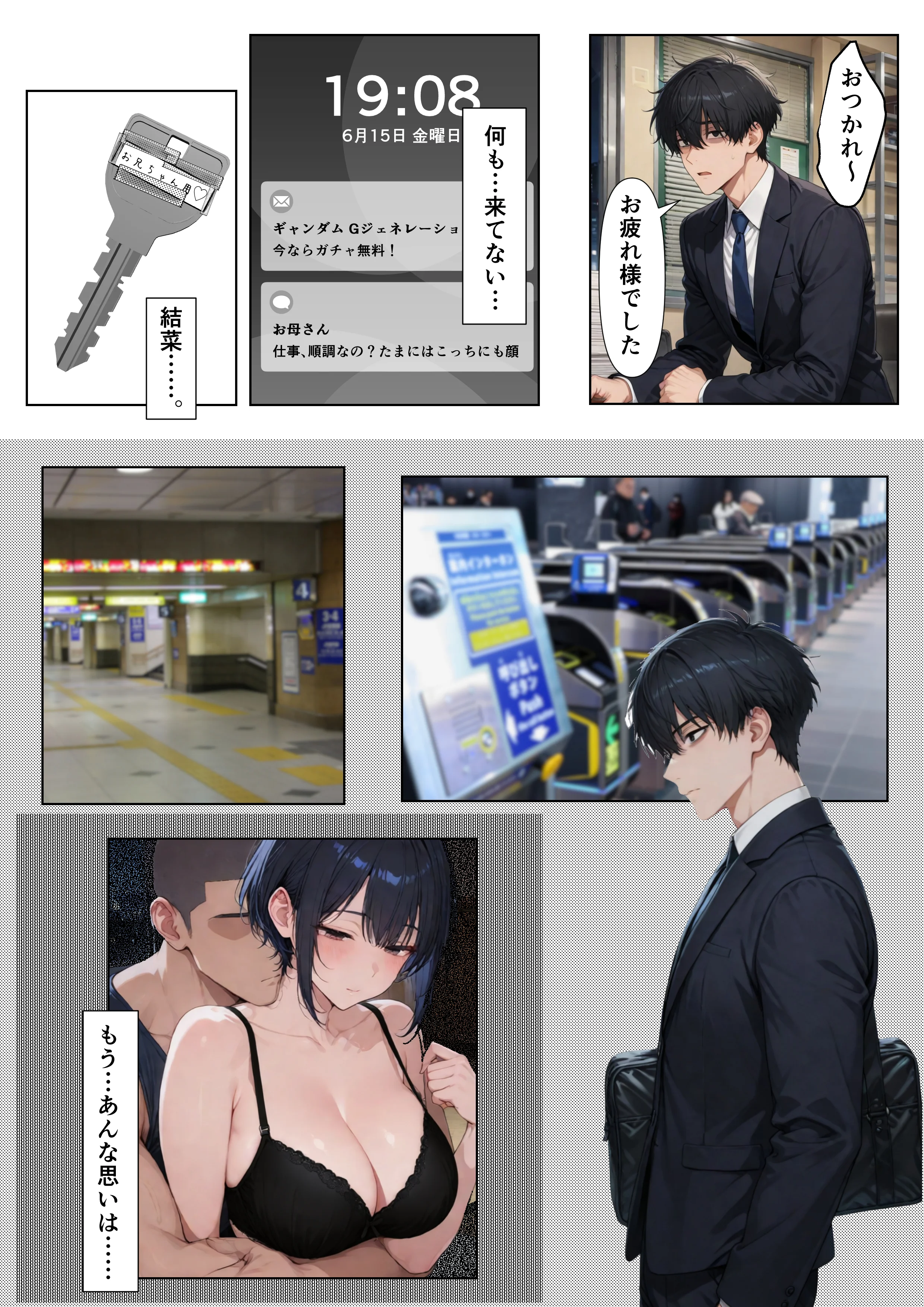 俺「だけ」を甘やかす彼女。なんか、おかしい ─後編─ 拘束・制服・幼なじみ サンプル5ページ目（ちんたらすこう）