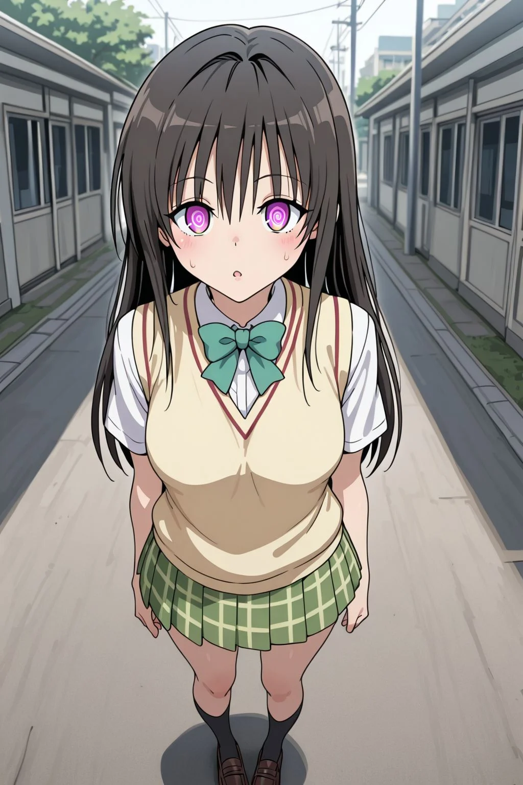 催●種付けヒロインズ 小〇川唯 制服・学園もの・巨乳 サンプル3ページ目（種付け研究所）