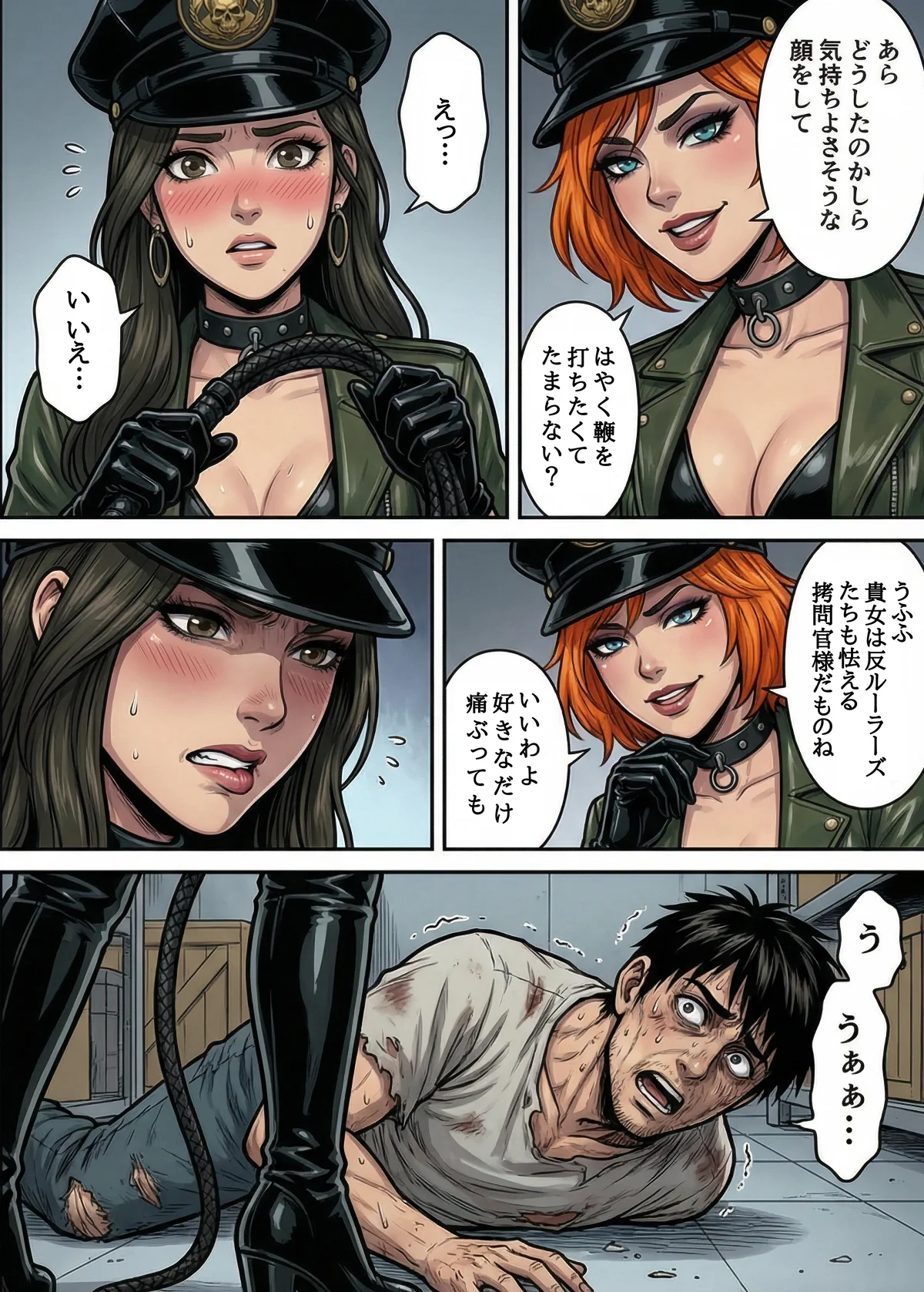 ［悪堕ち］ インモラル・エクスタシー4 アクション・格闘・フェラ・ドラッグ サンプル5ページ目（TGN2G）