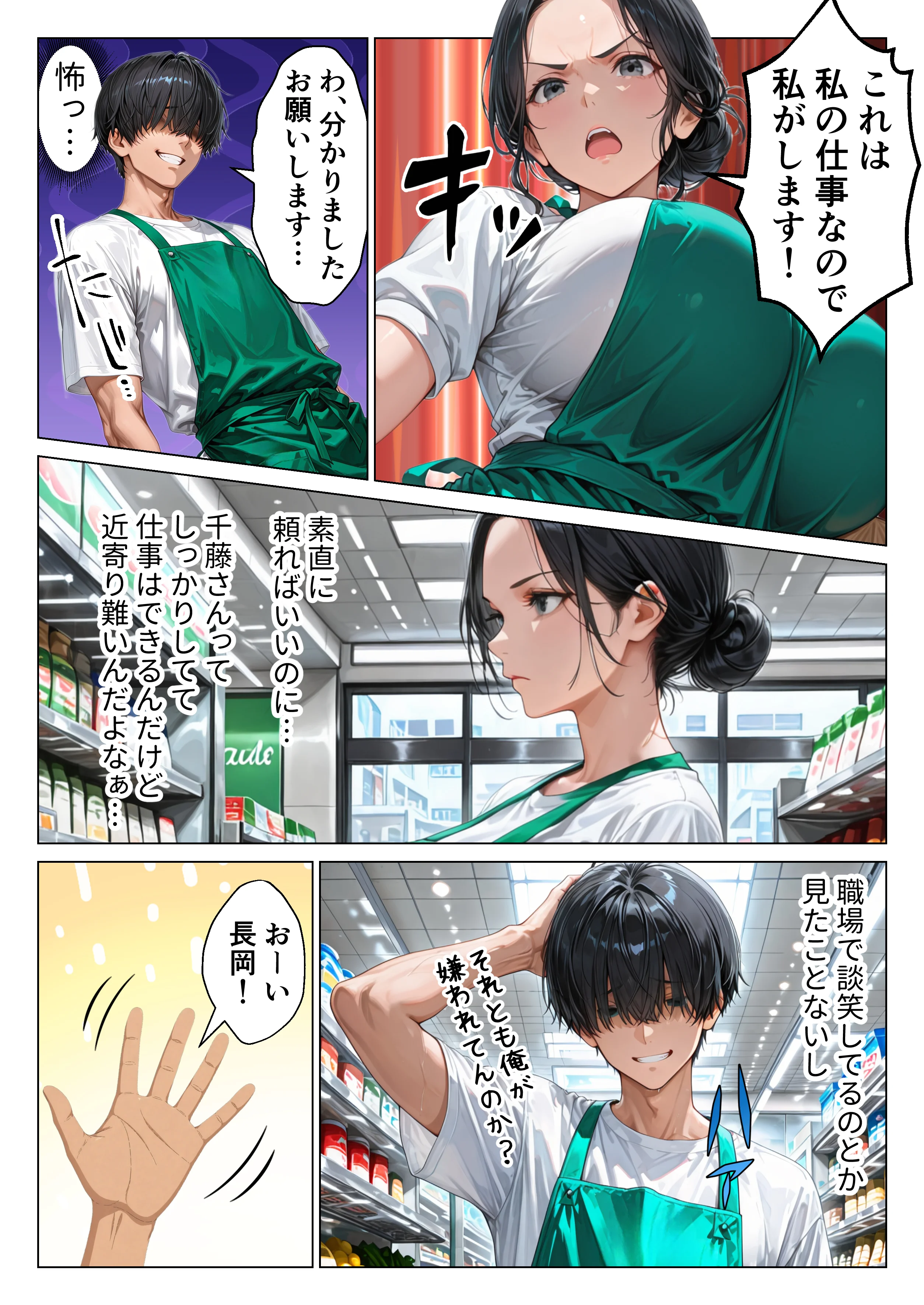 バ先の人妻と流れでシただけだったのに中出し懇願本気セックスに発展してしまった話 熟女・人妻・主婦・巨乳 サンプル4ページ目（りんごパイ）