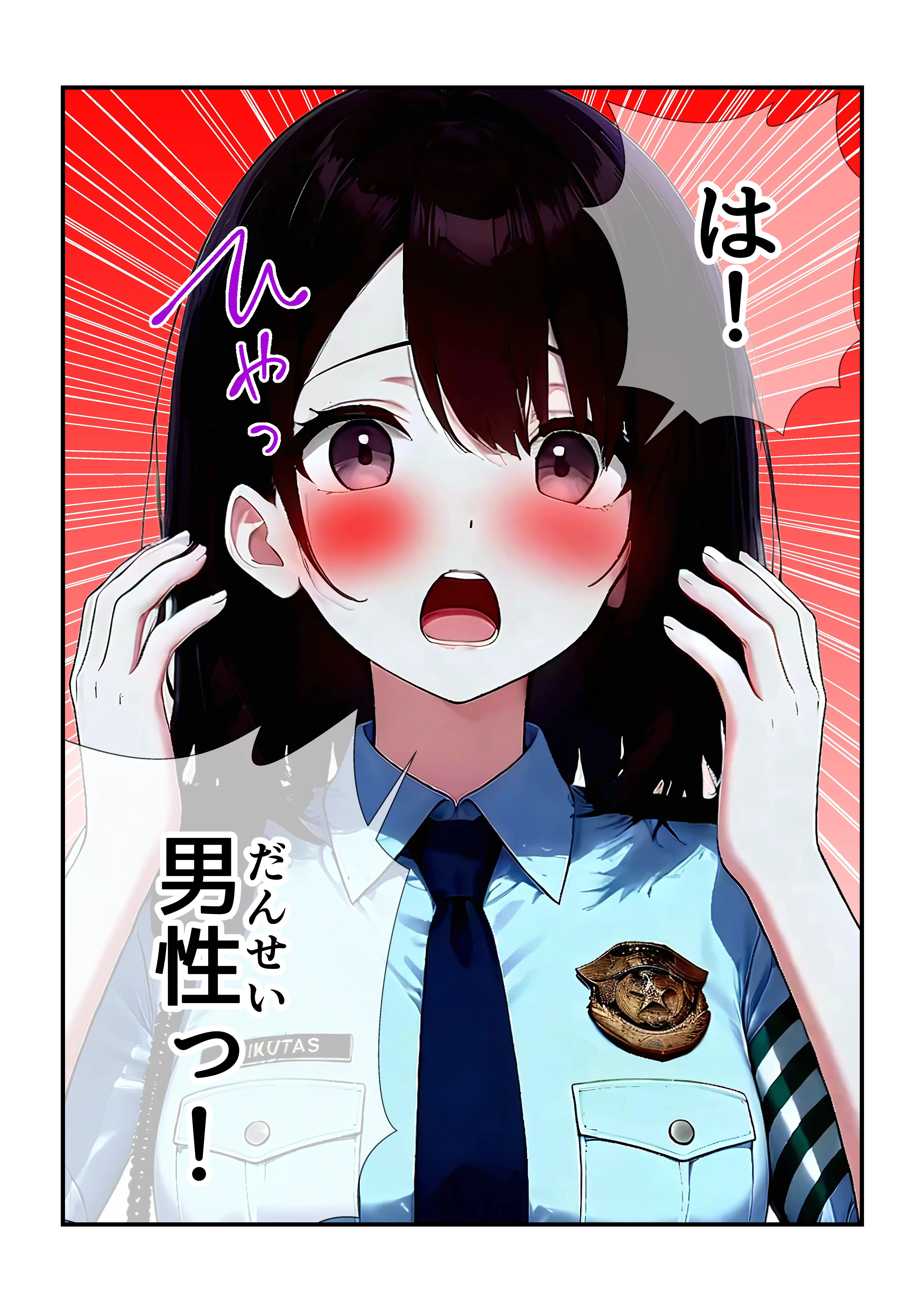 逮捕されても搾精ドールの女性警官に種付けするまで終わらない 制服・処女・巨乳 サンプル10ページ目（うるわし校房）