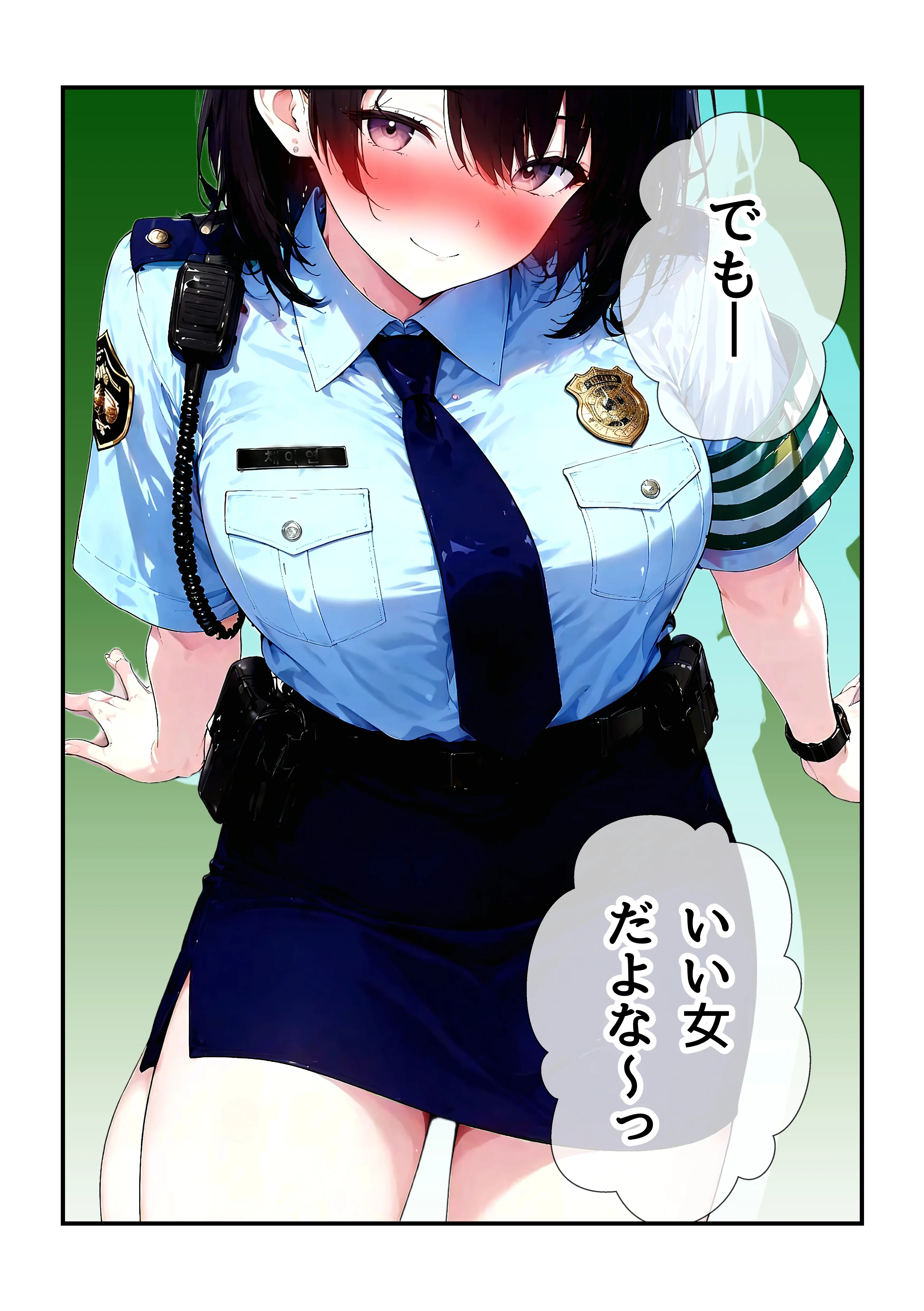 逮捕されても搾精ドールの女性警官に種付けするまで終わらない 制服・処女・巨乳 サンプル18ページ目（うるわし校房）