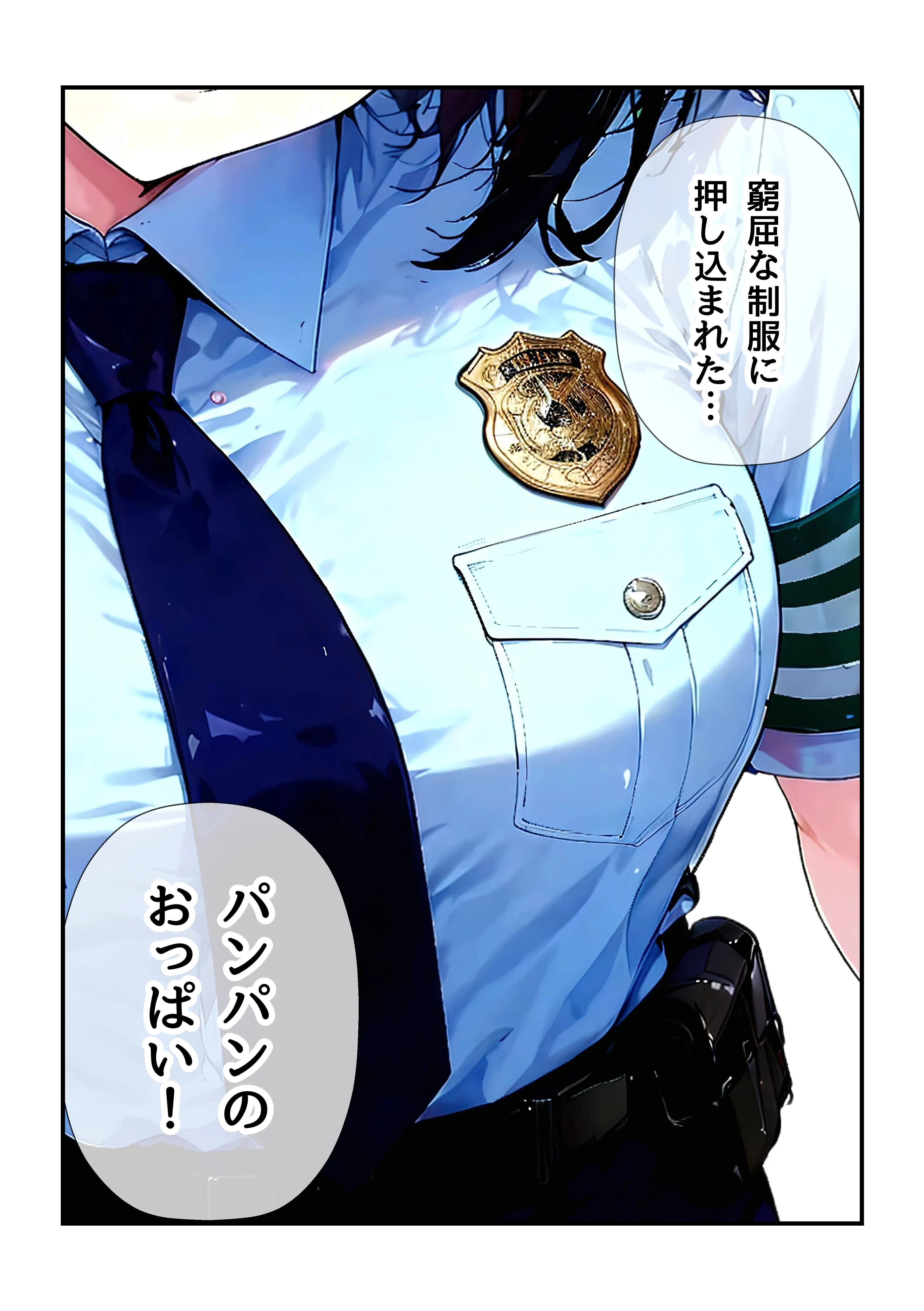 逮捕されても搾精ドールの女性警官に種付けするまで終わらない 制服・処女・巨乳 サンプル20ページ目（うるわし校房）